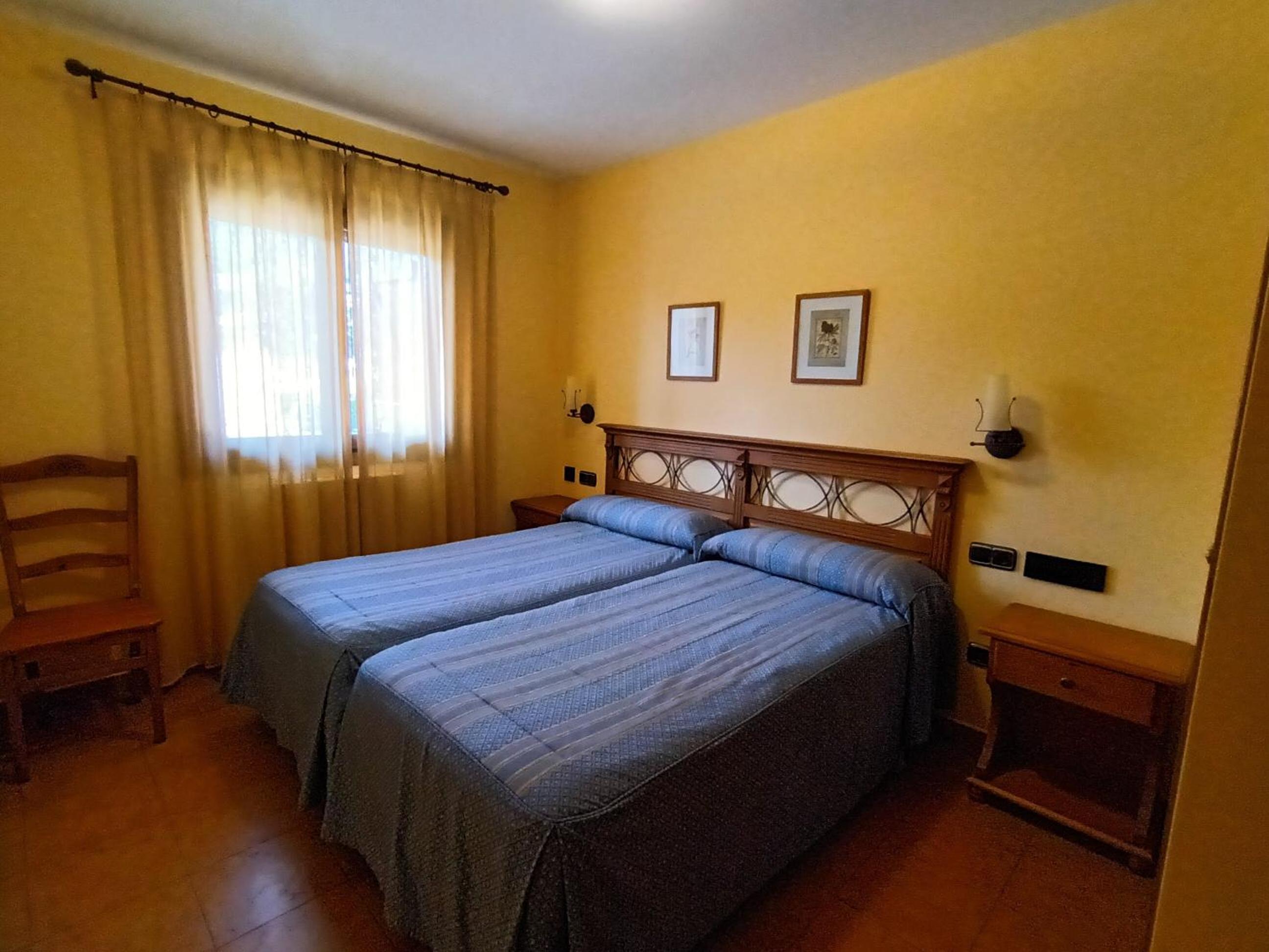 Apartamento de una habitación con balcón