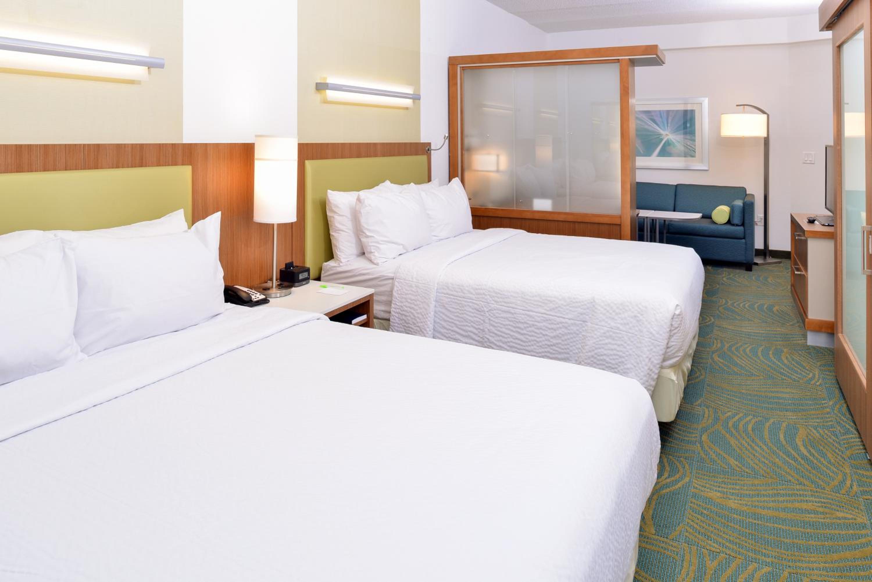 Queen Studio with Sofa Bed at SpringHill Suites by Marriott Raleigh Cary in Cary