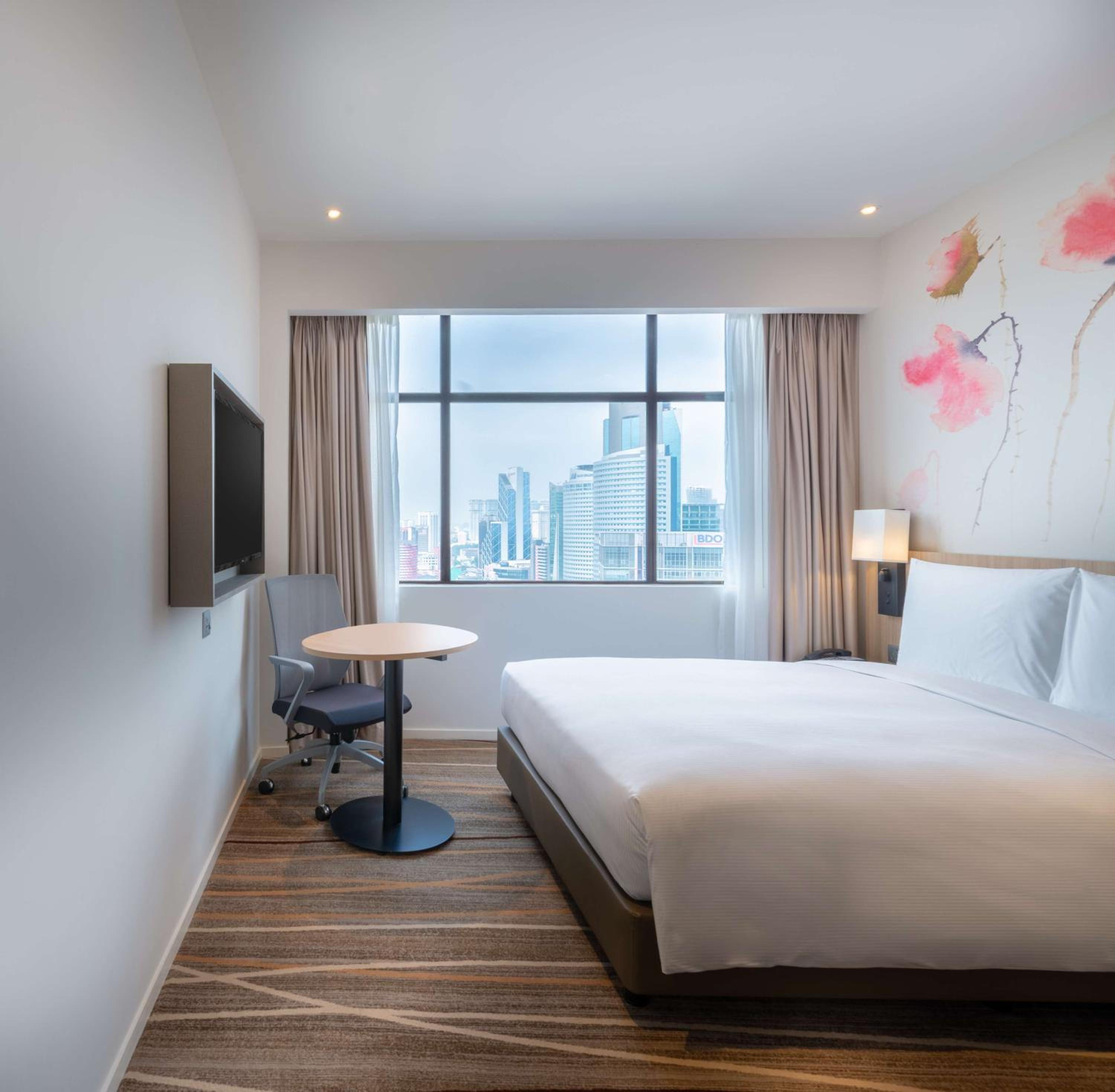 Two-Bedroom Family Room with Tower View