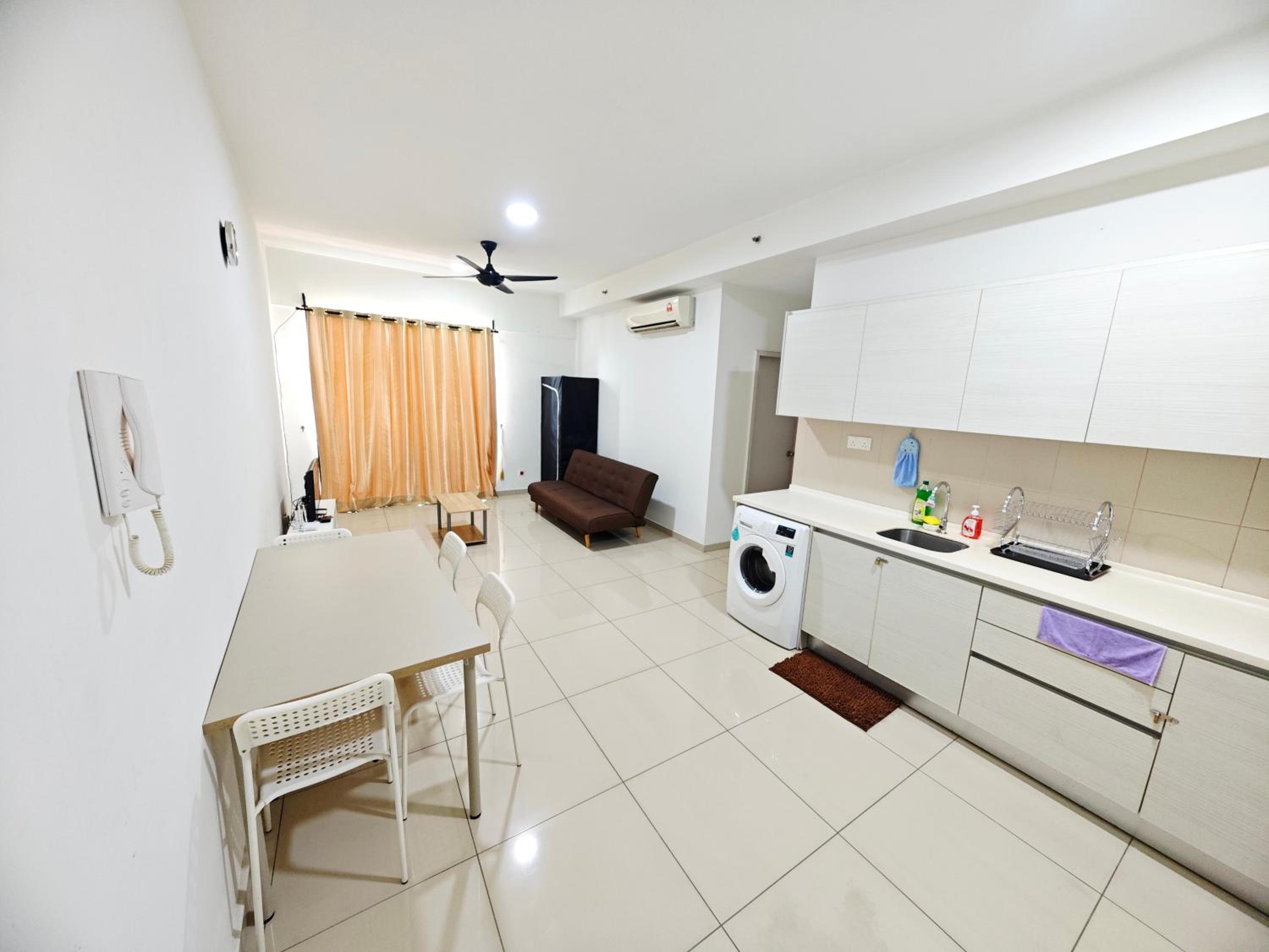 Two-Bedroom Apartment with Balcony