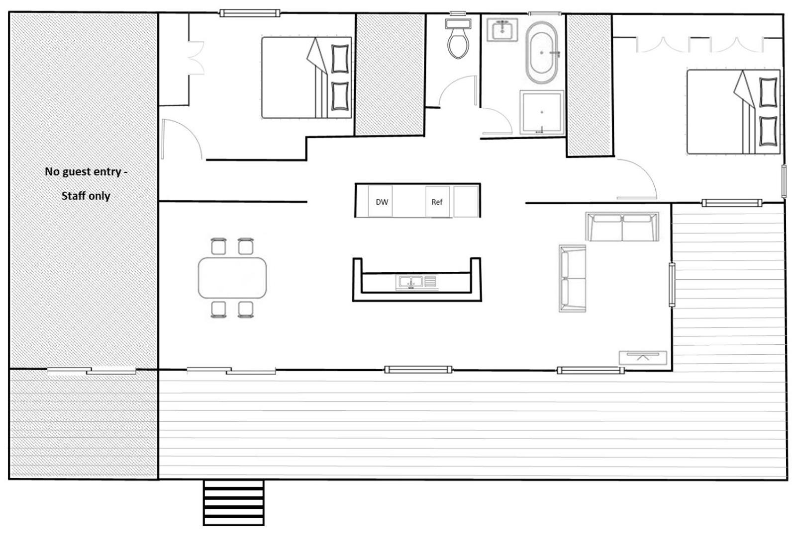 Two-Bedroom House photo 3