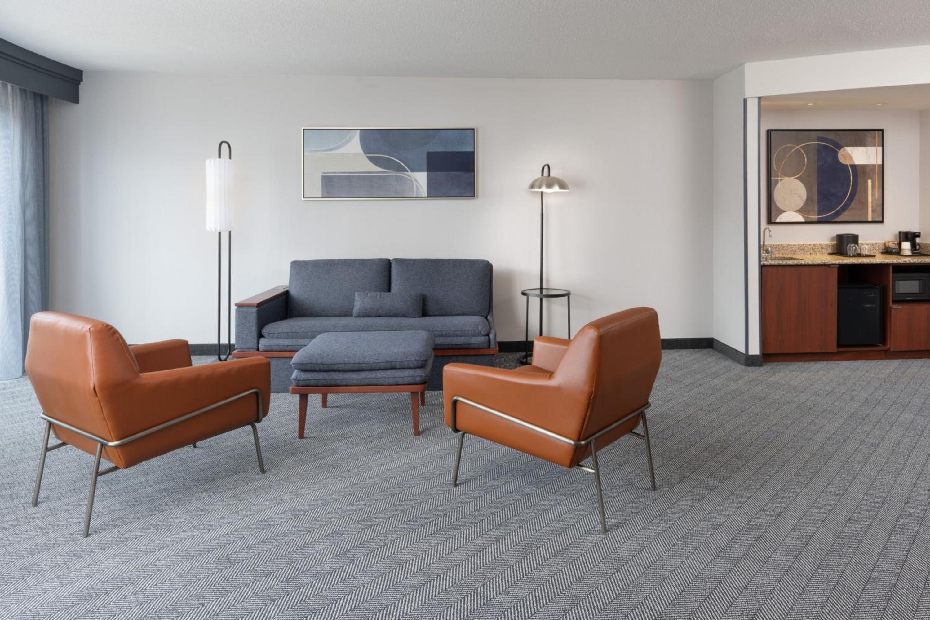One-Bedroom Queen Suite with Two Queen Beds and Sofa Bed