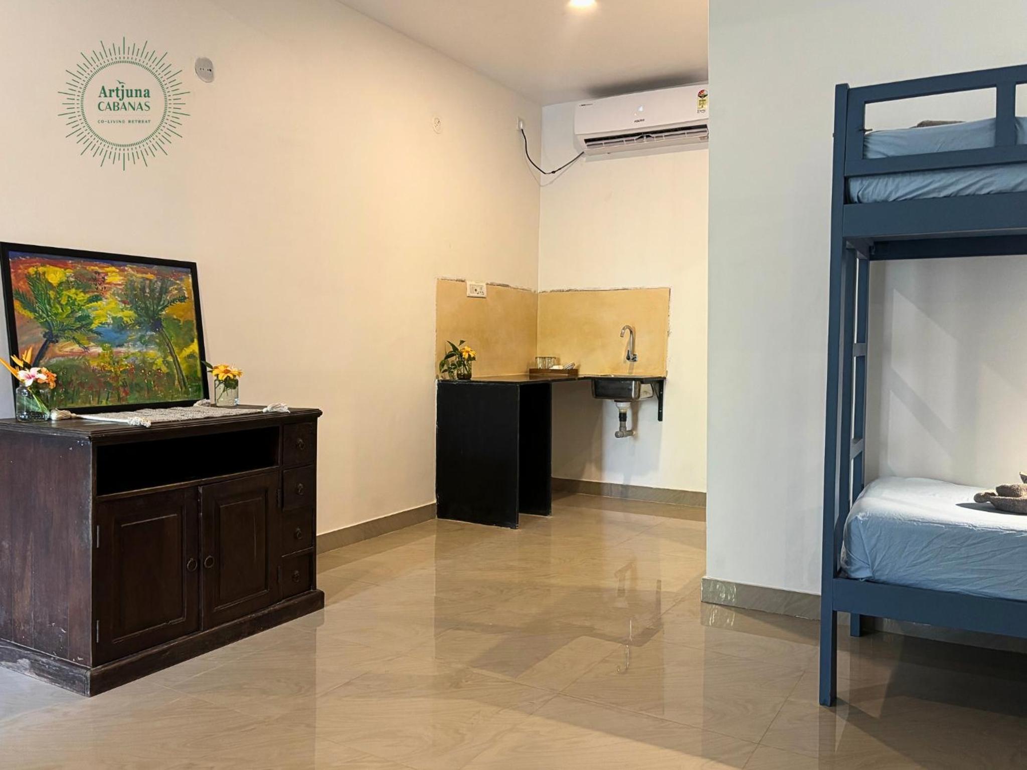 Male Dorm with Sit-Out & Field View