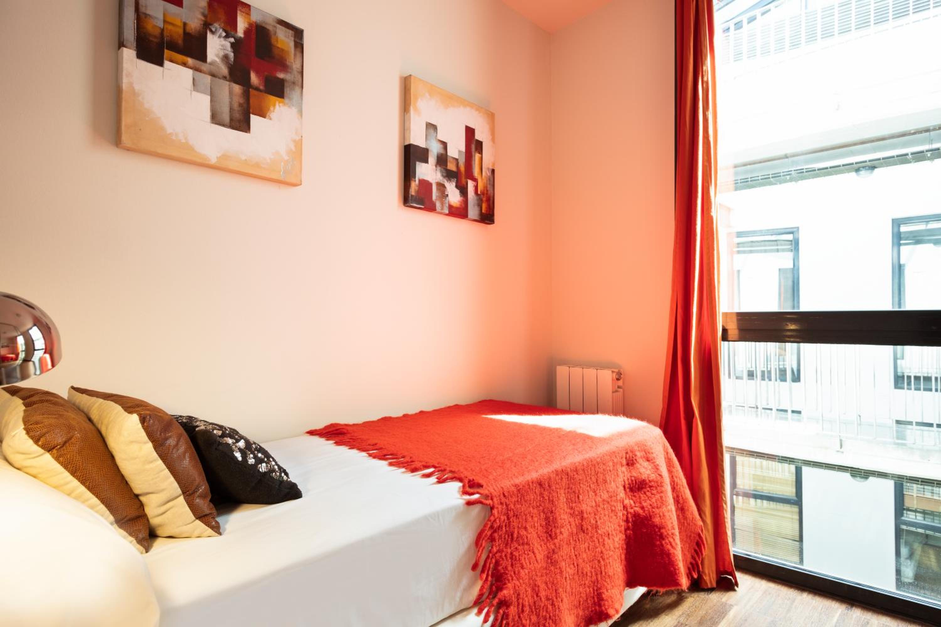 Two-Bedroom Apartment with Balcony and Terrace