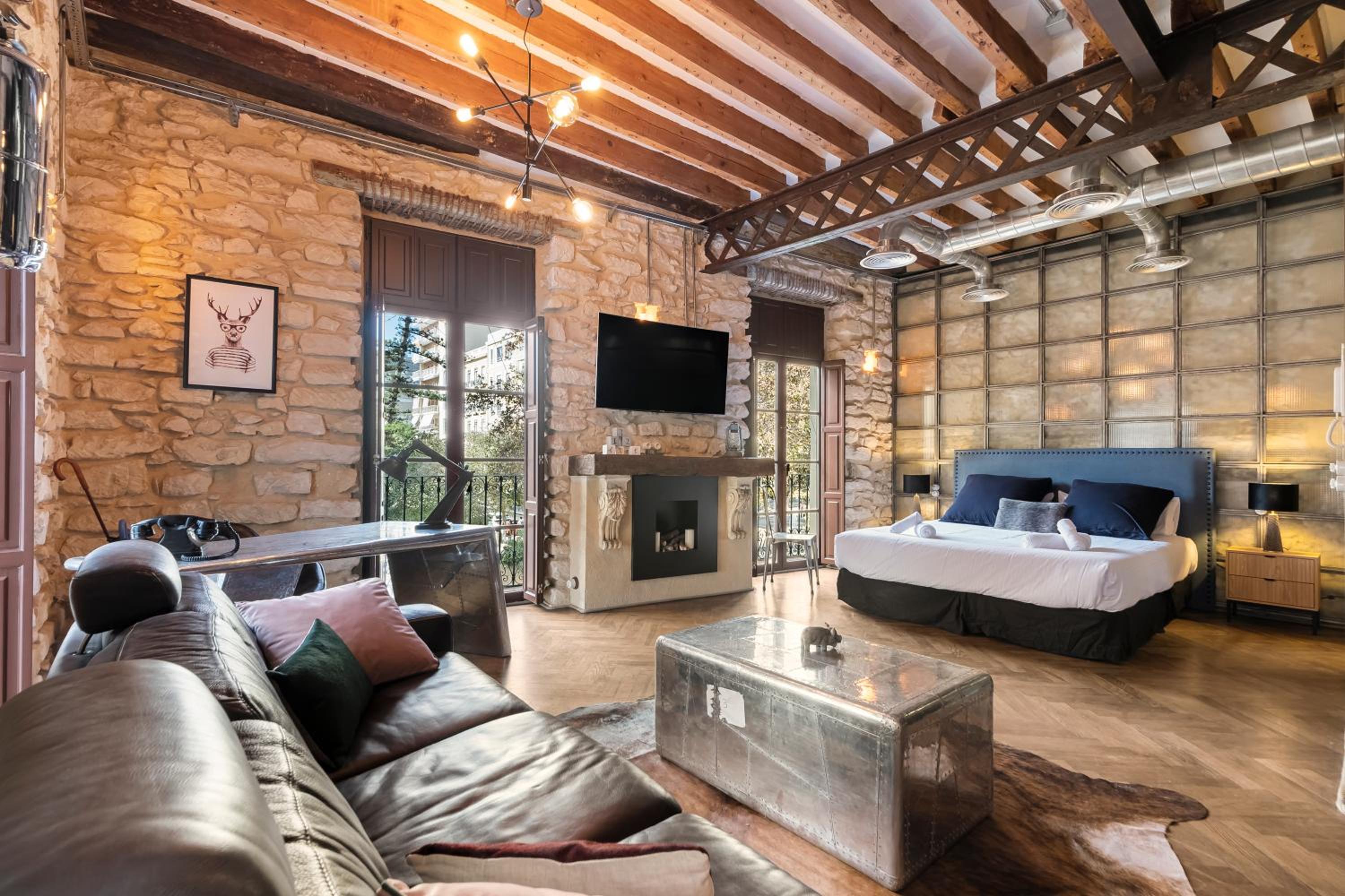Two-Bedroom Loft Apartment