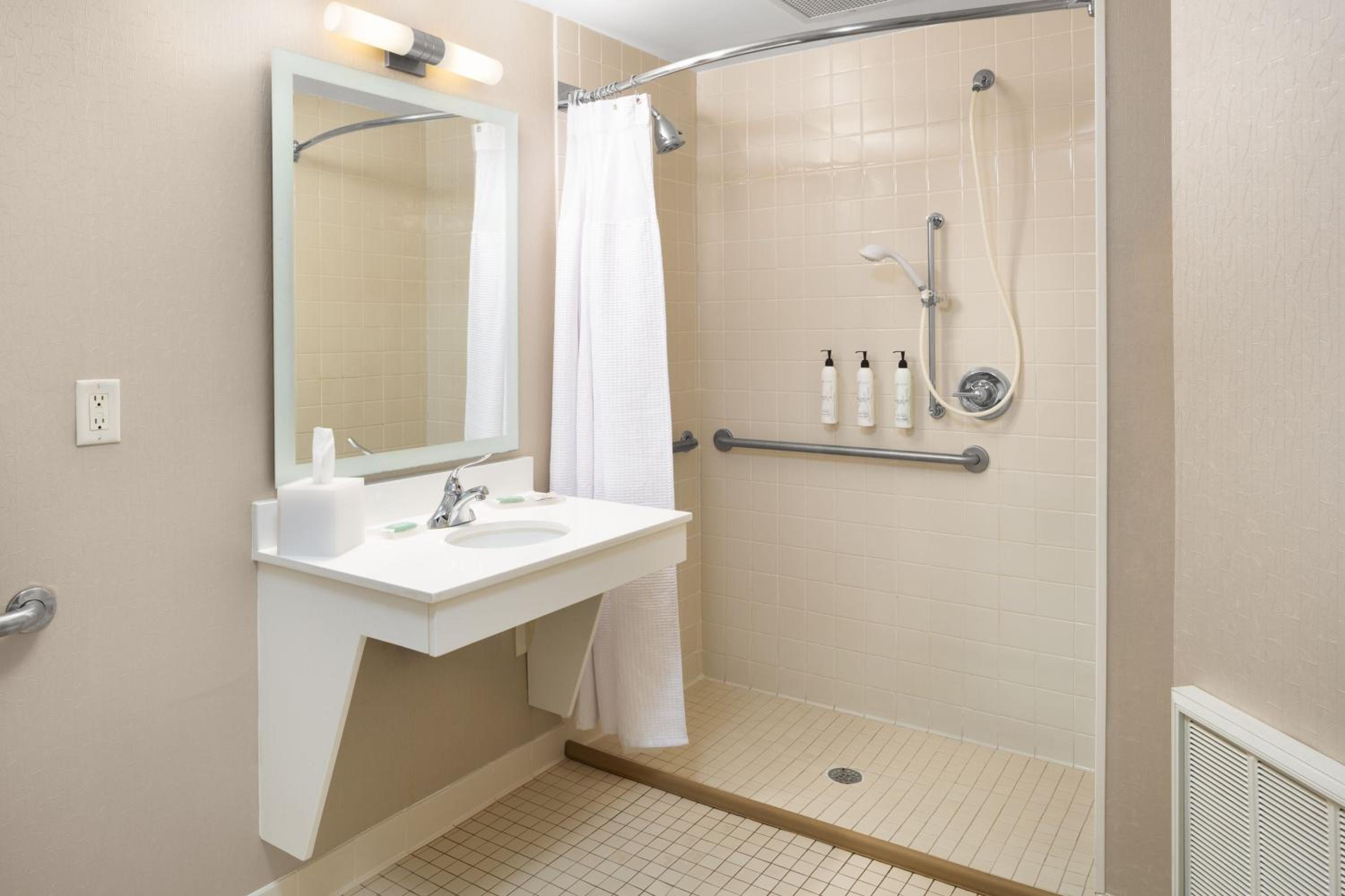 Suite with Roll-in Shower - Mobility and Hearing Accessible - Photo 4