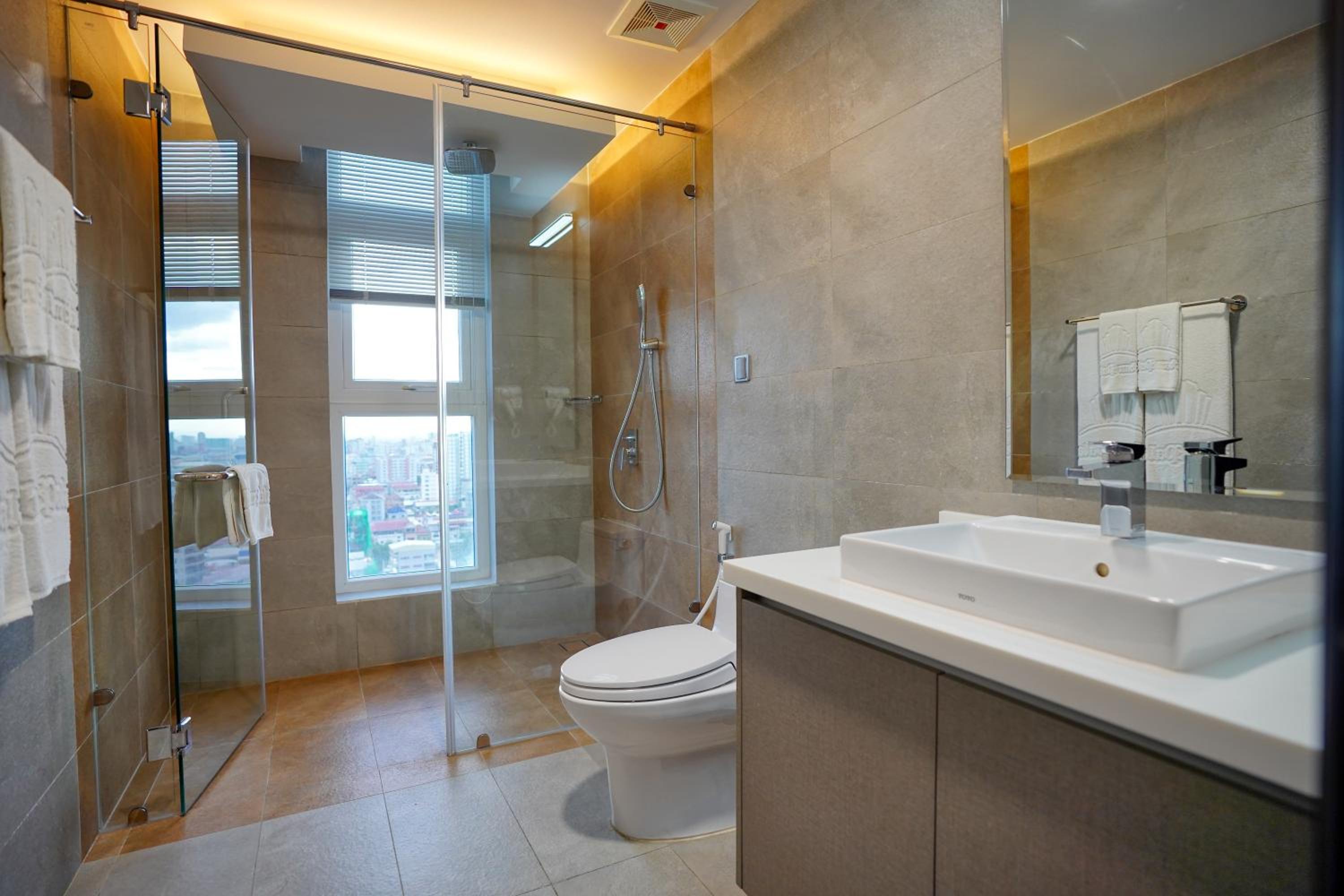 Two-Bedroom Apartment with Balcony