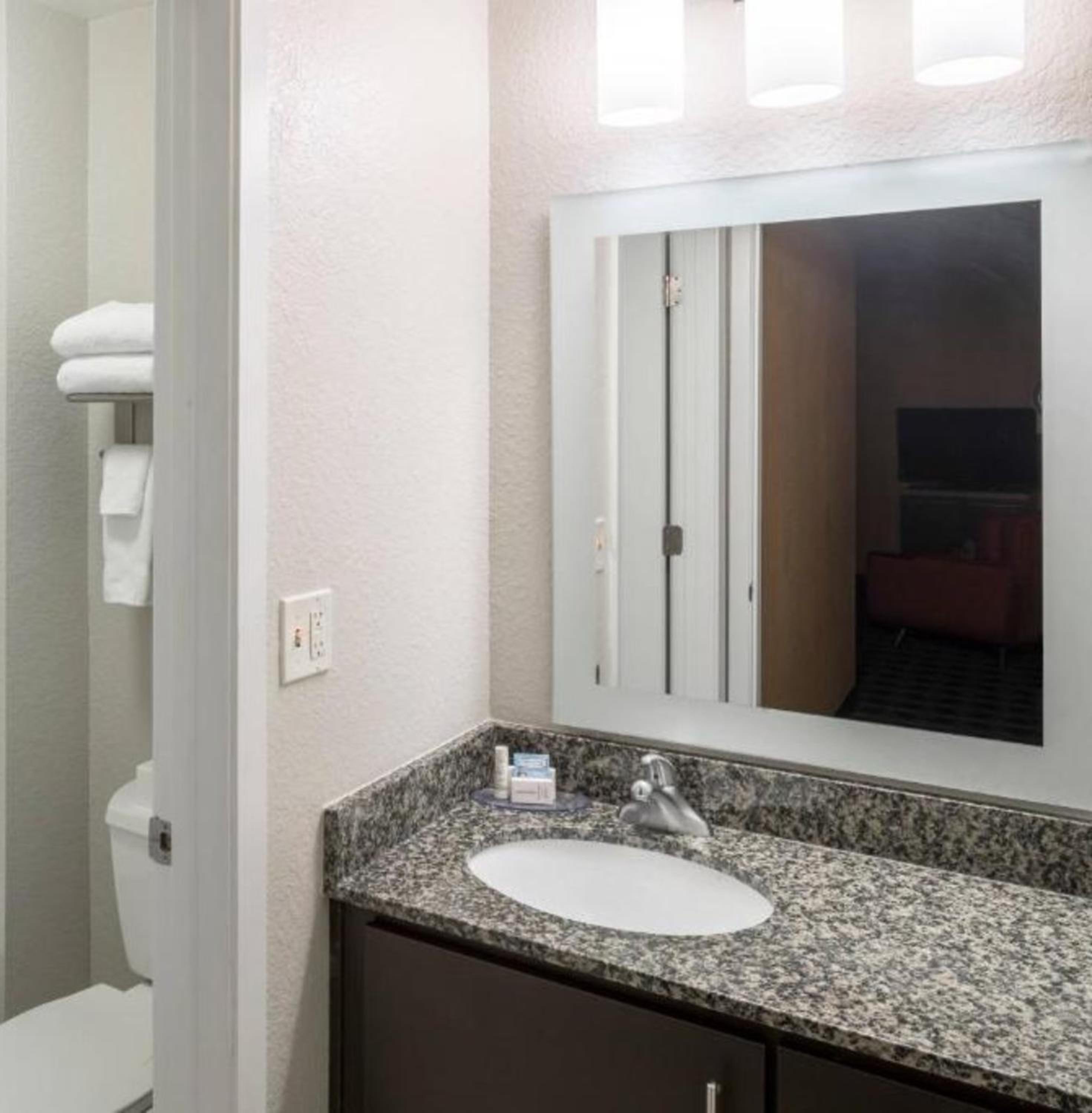 Queen Studio with Sofa Bed and Roll-in Shower - Mobility and Hearing Accessible photo 1