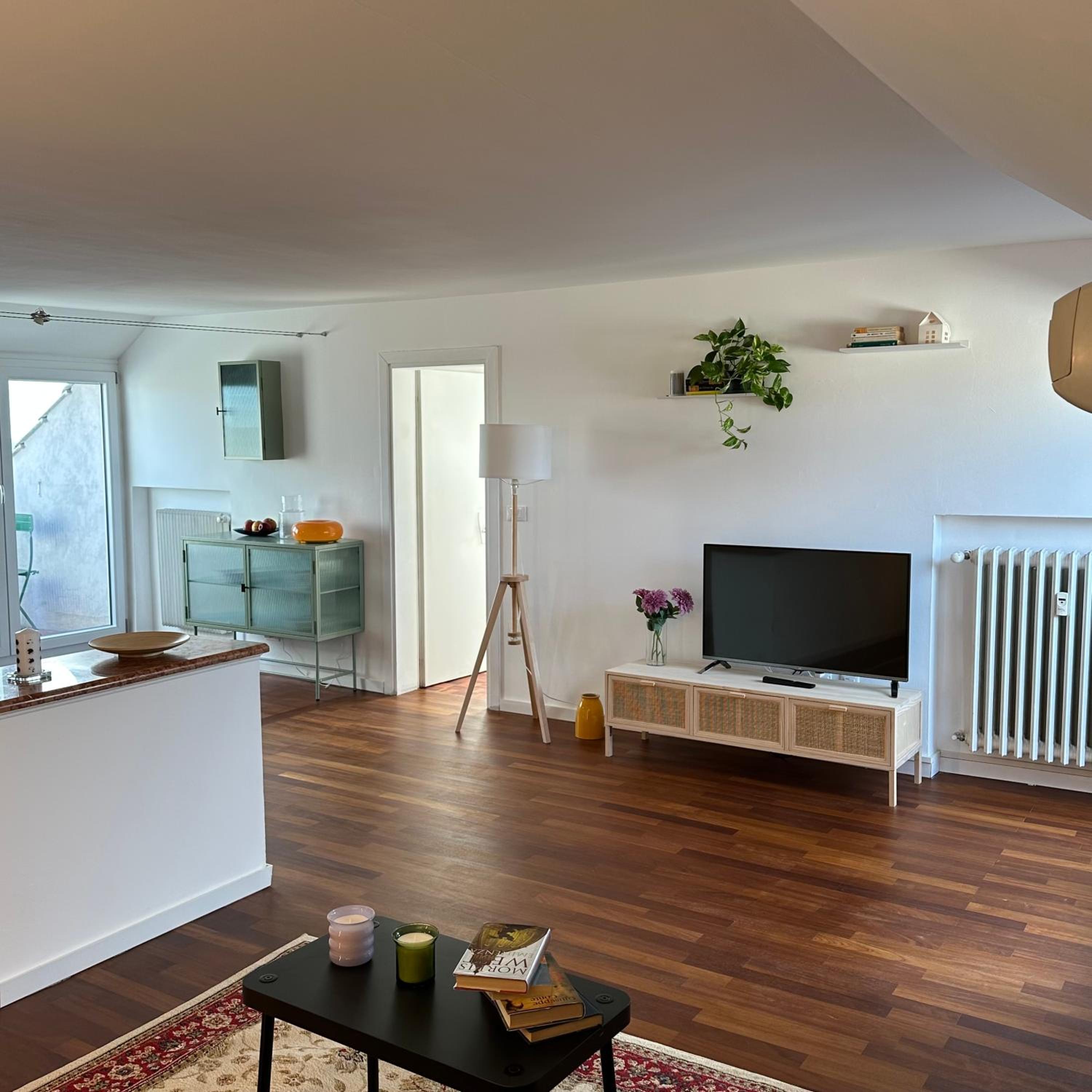 One-Bedroom Apartment with Balcony