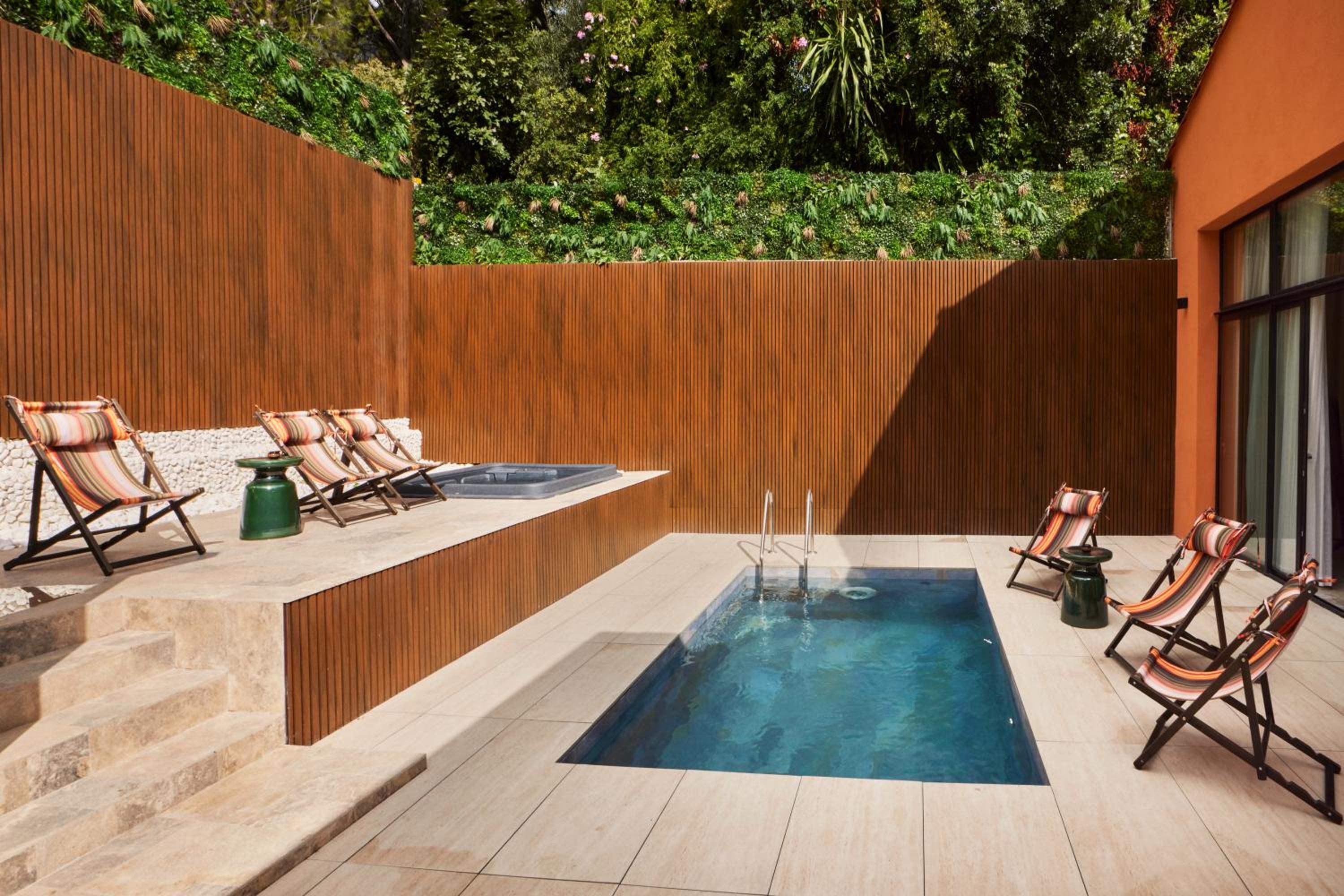 Studio with Pool View