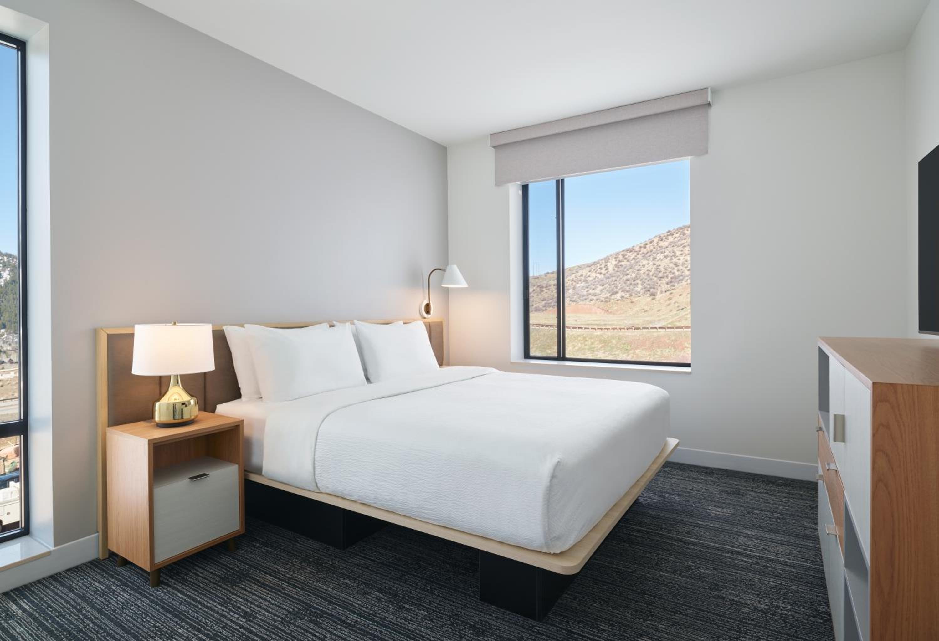 1 Bedroom Suite, 1 King, Sofa bed, Mountain view (Mobility and Hearing Accessible w/ Tub) - Photo 1