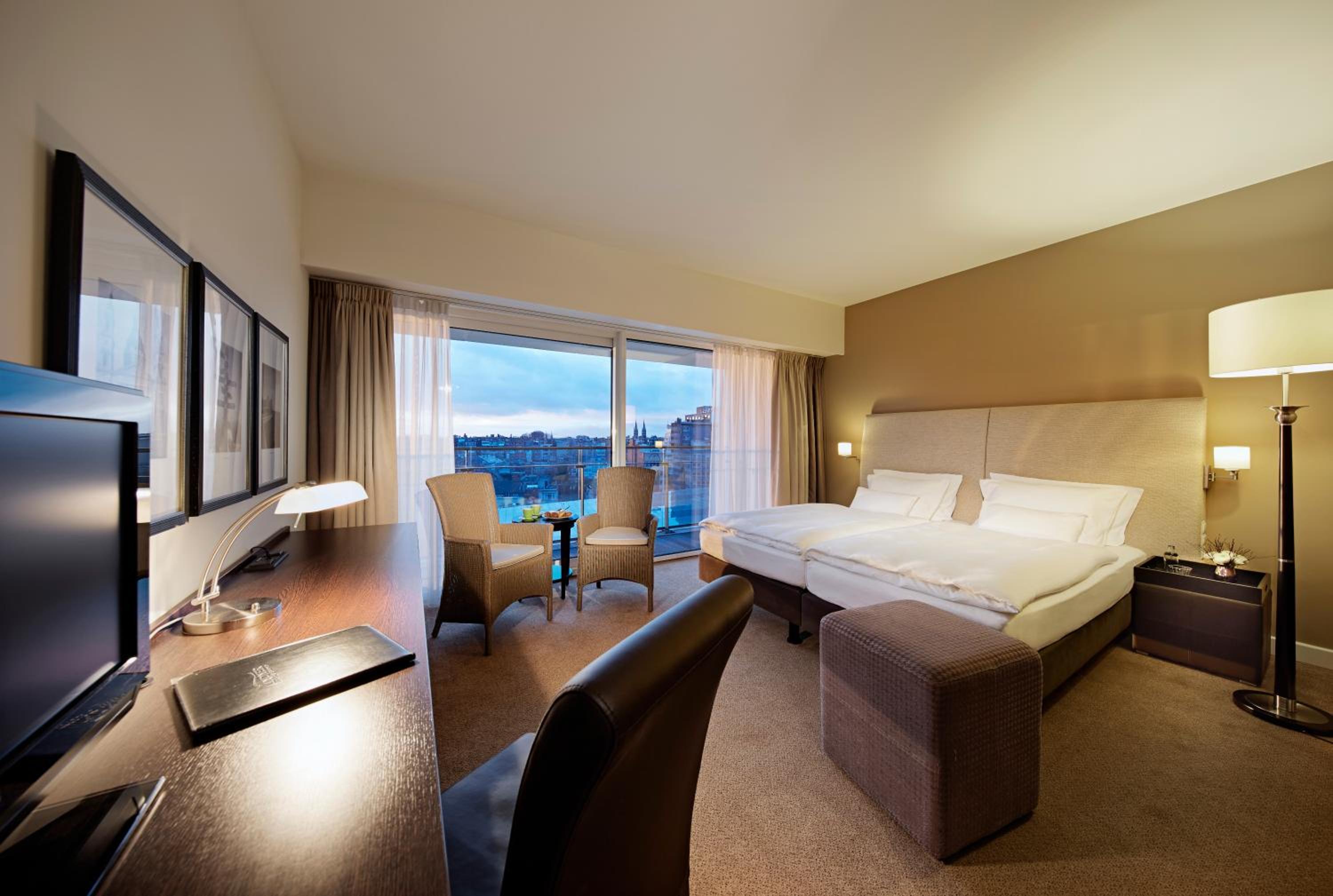 King Room with Balcony and City View