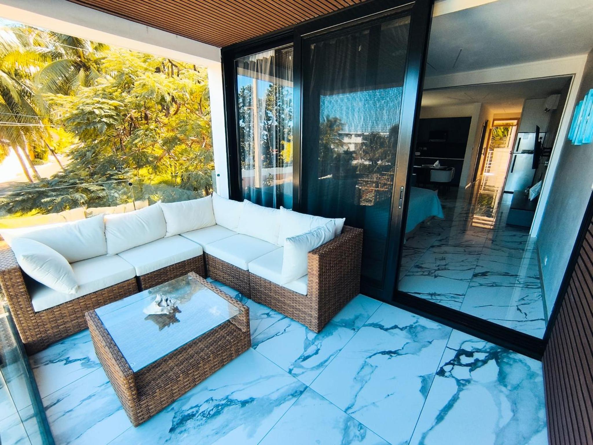 One-Bedroom Apartment with Terrace
