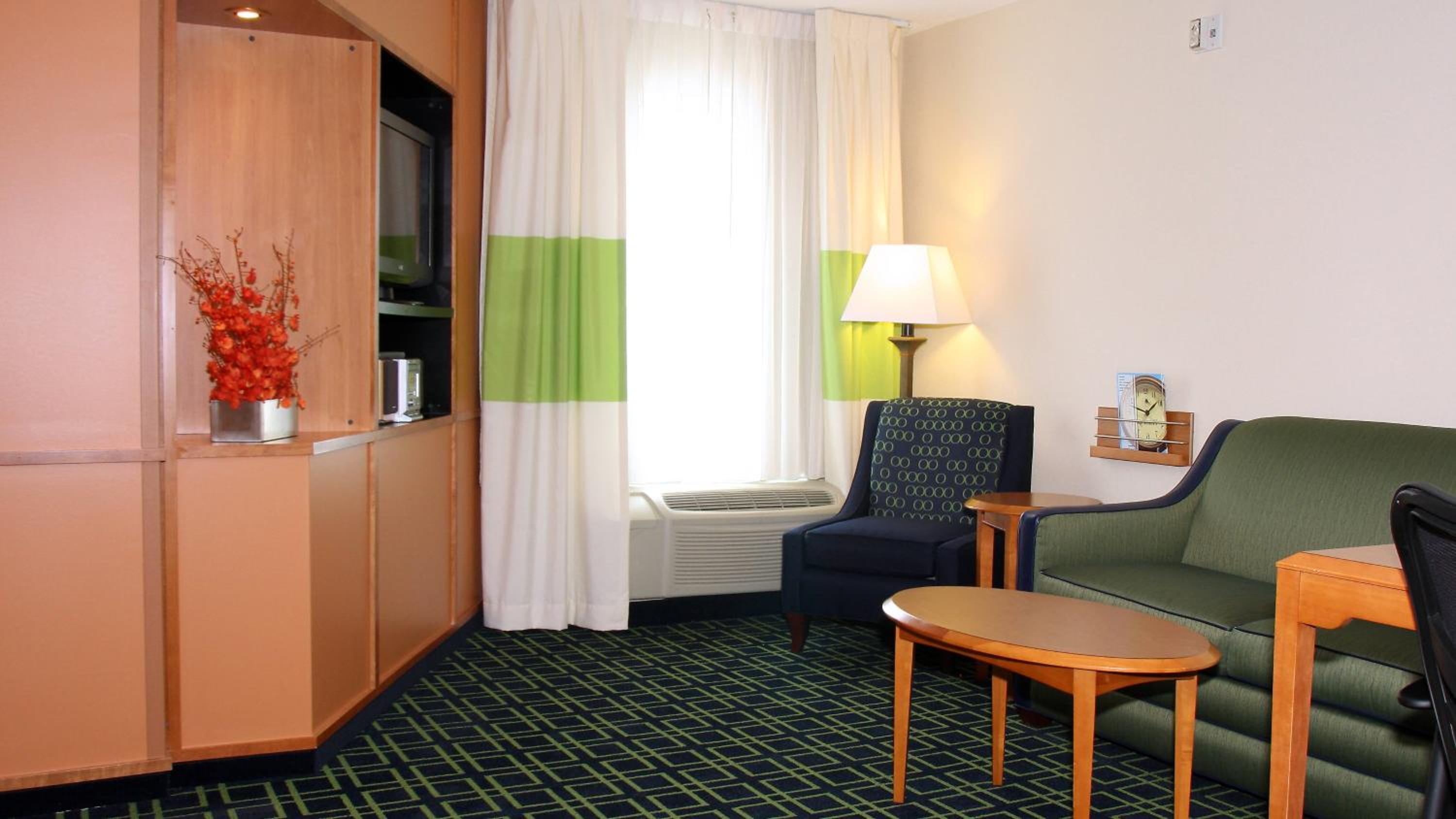 King Suite with Sofa Bed and Roll-in Shower - Mobility and Hearing Accessible