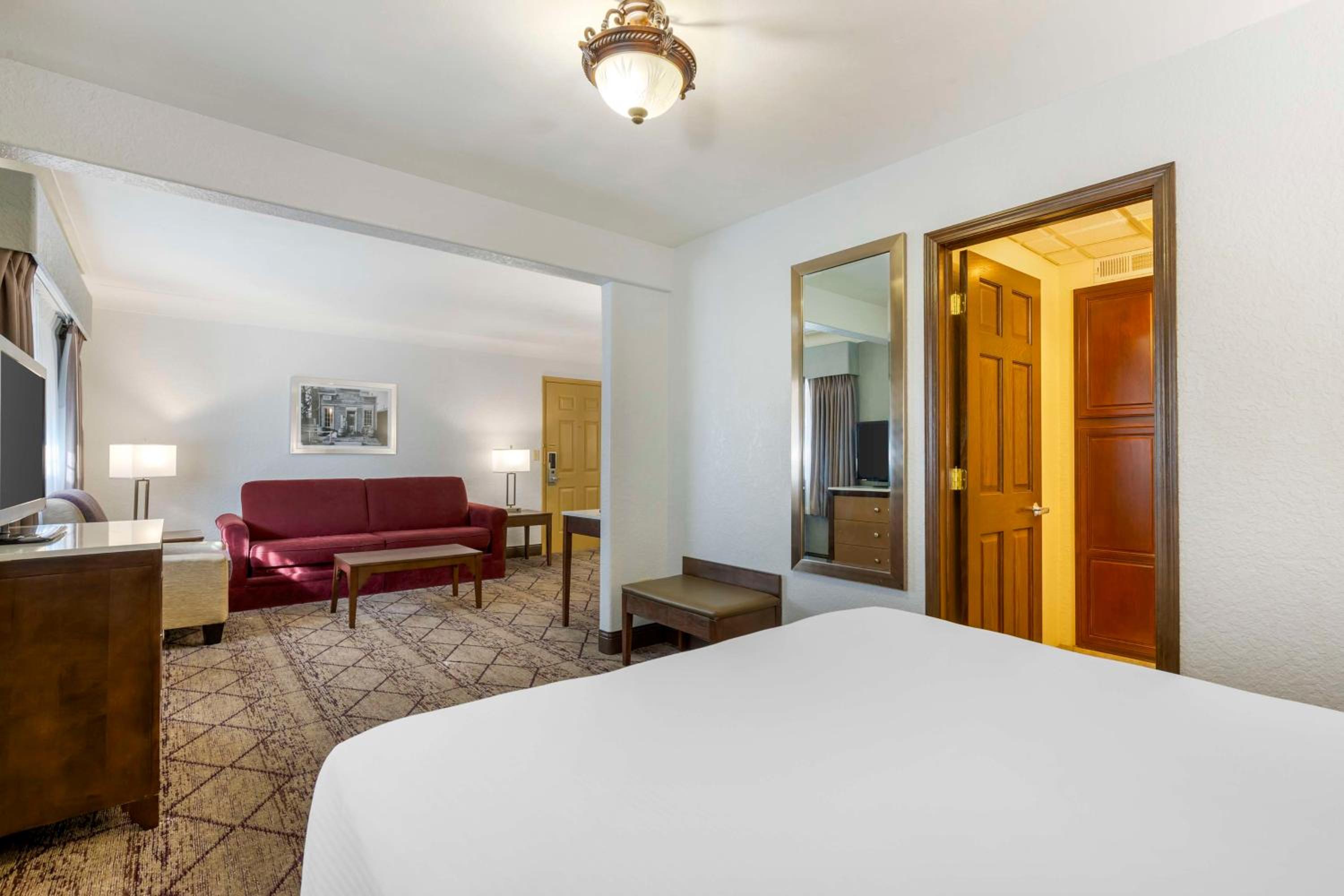 Large Queen Room with Sofa Bed and Kitchenette- Non-smoking