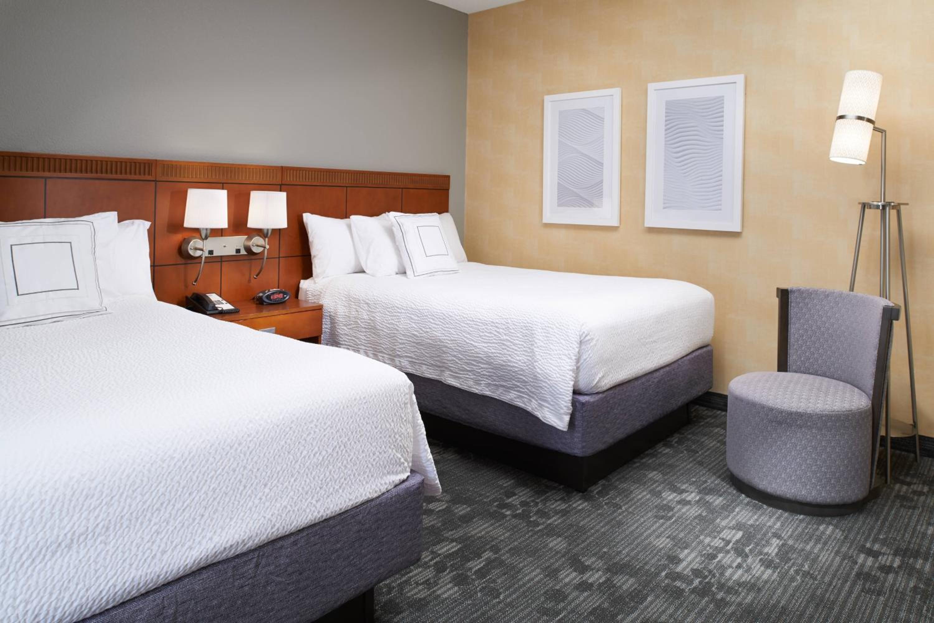 One-Bedroom Double Suite with Two Double Beds and Sofa Bed