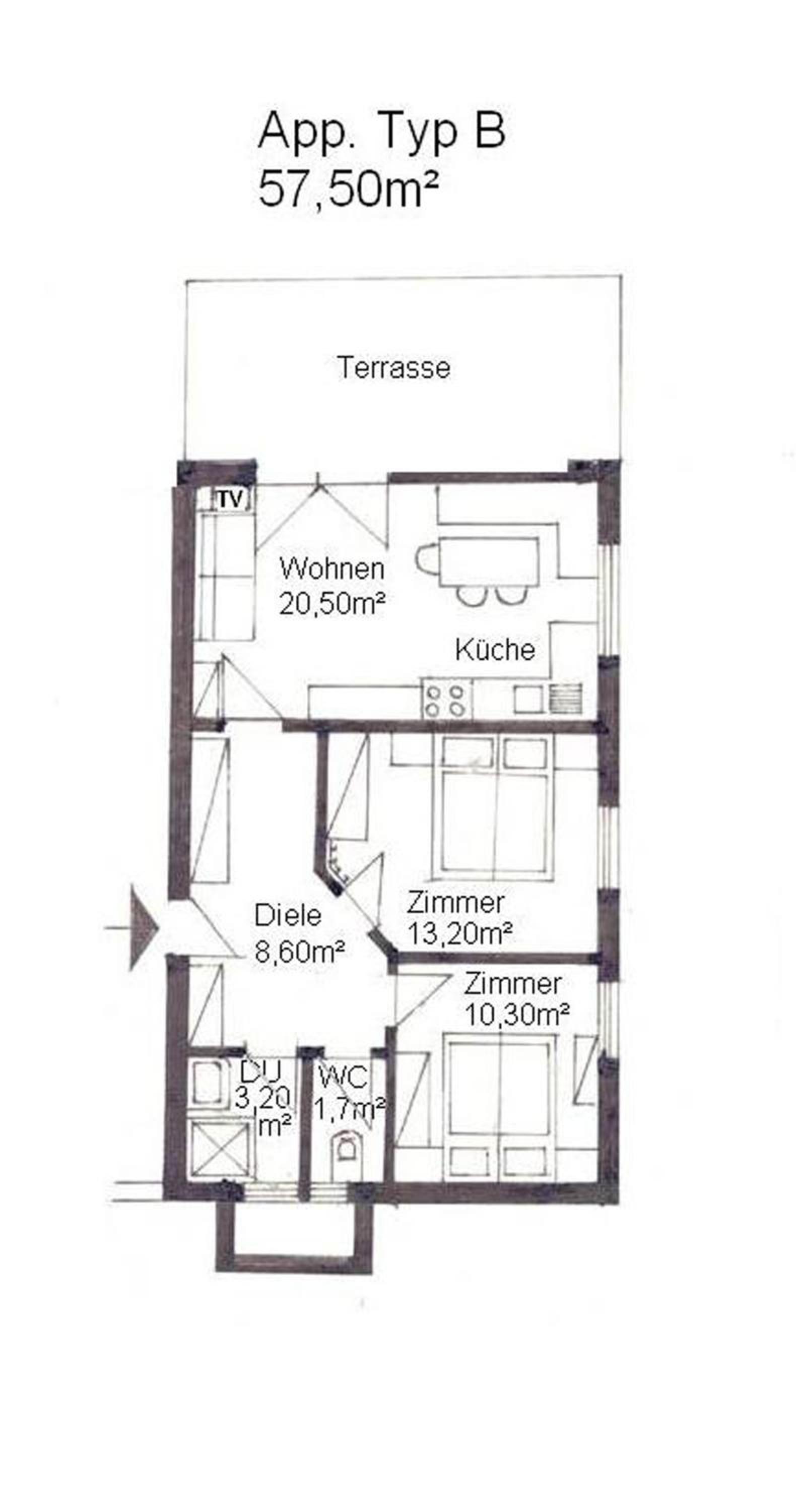 Large Two-Bedroom Apartment photo 3