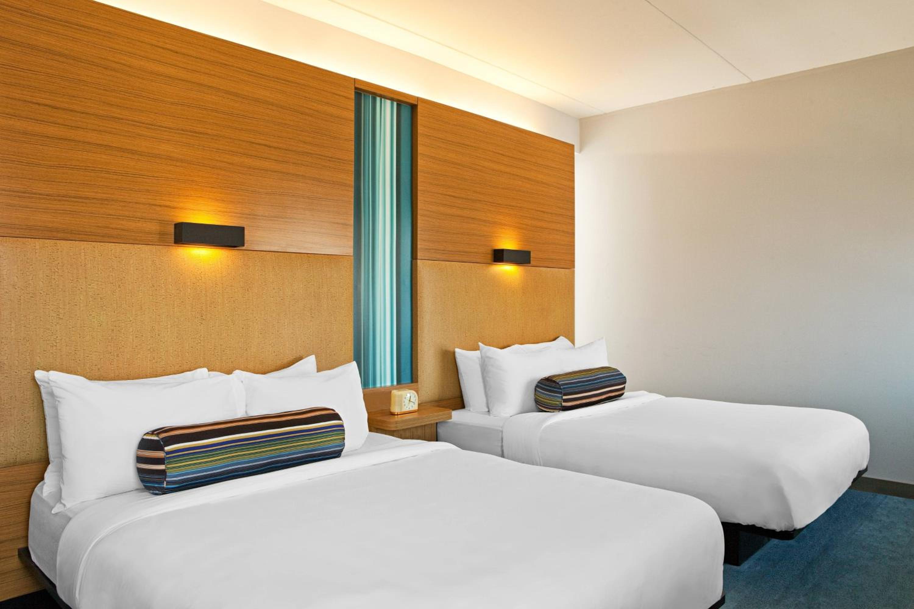Queen Room with Two Queen Beds and Roll-in Shower - Mobility and Hearing Accessible - Photo 2