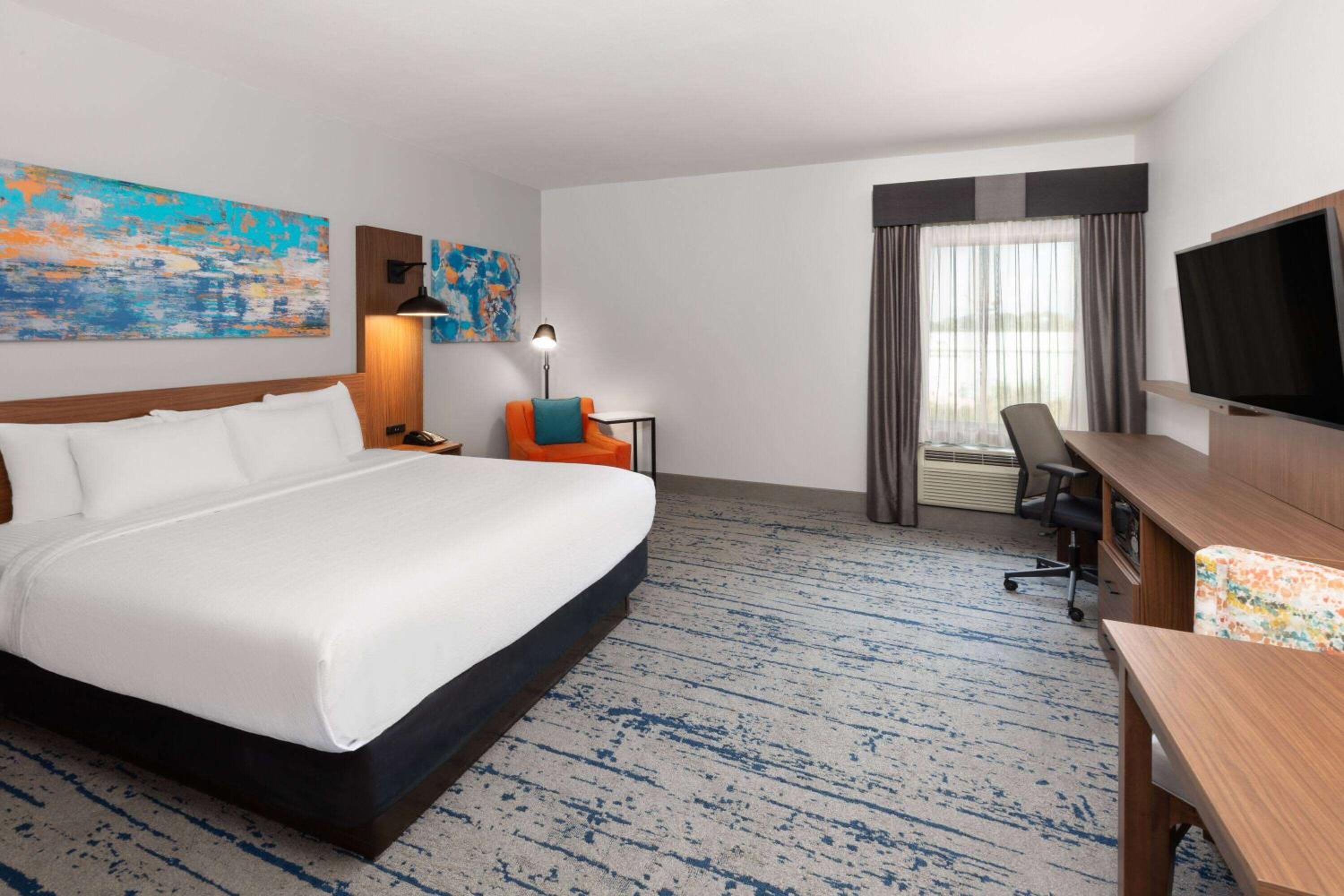 1 King Bed, Deluxe Mobility/Hearing Access Suite, Tub w/Grab Bars, No Smoking photo 2