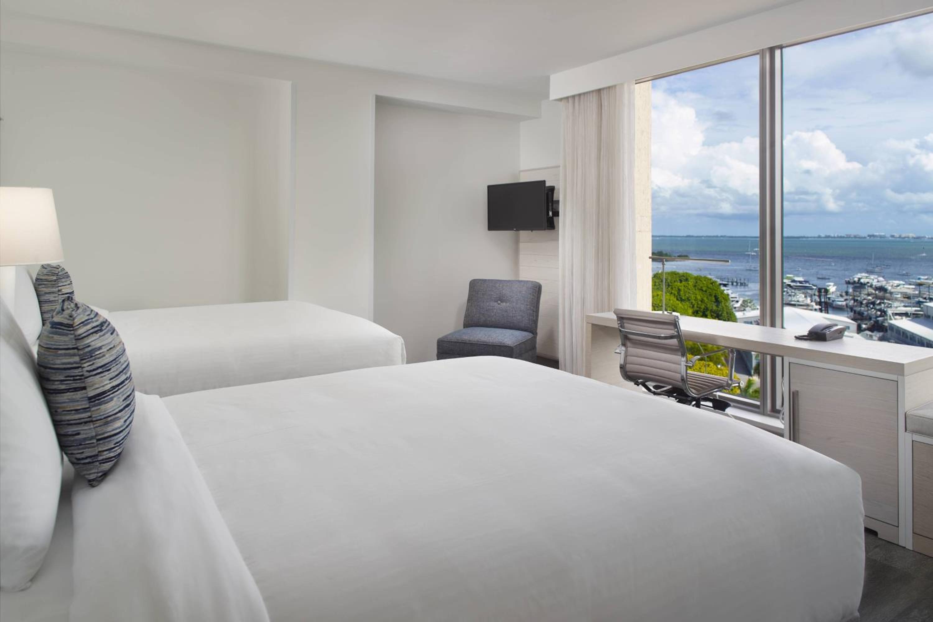 Queen Room with Two Queen Beds with Roll-In Shower and Balcony - Mobility Accessible photo 1
