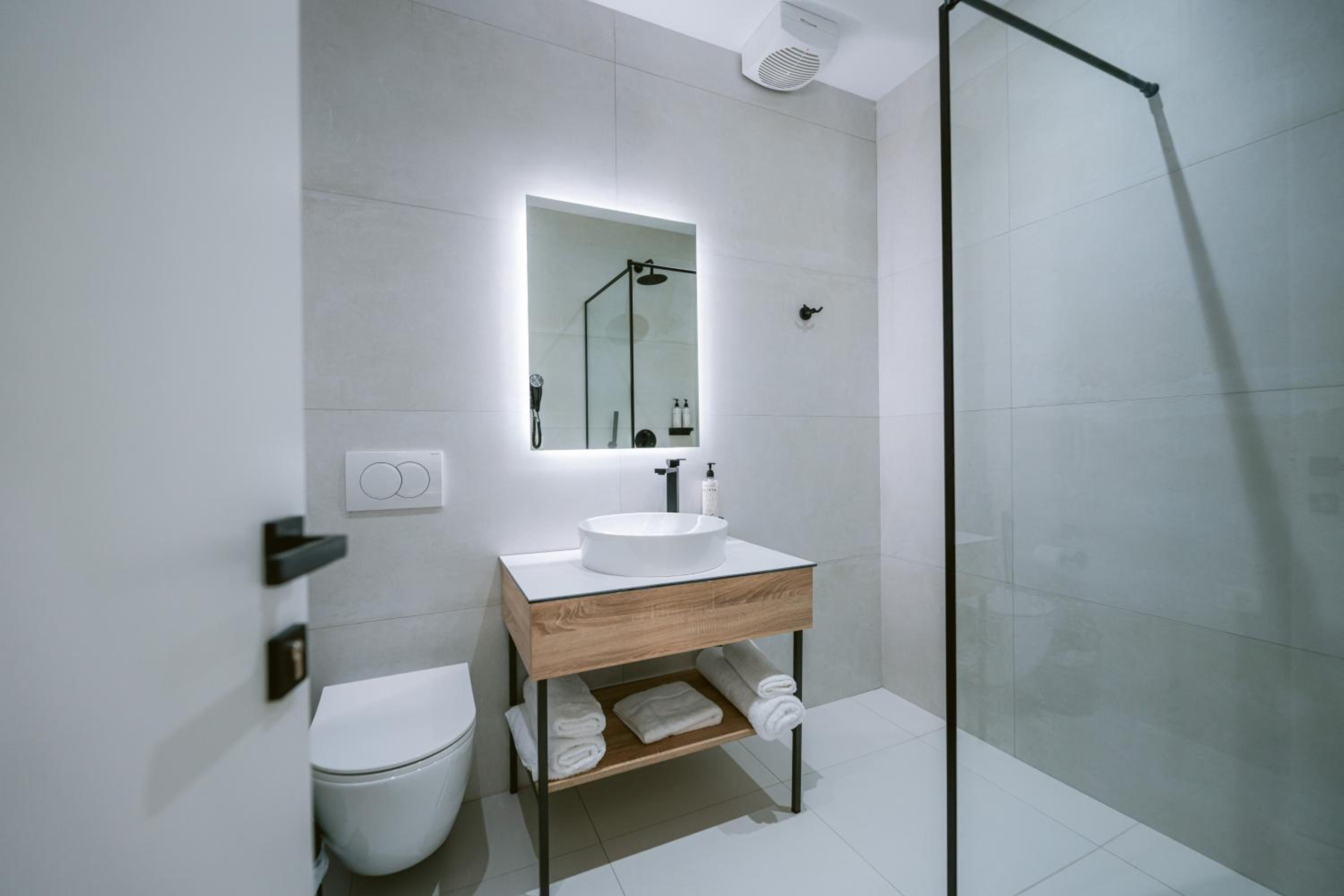 Deluxe One-Bedroom Apartment with City View