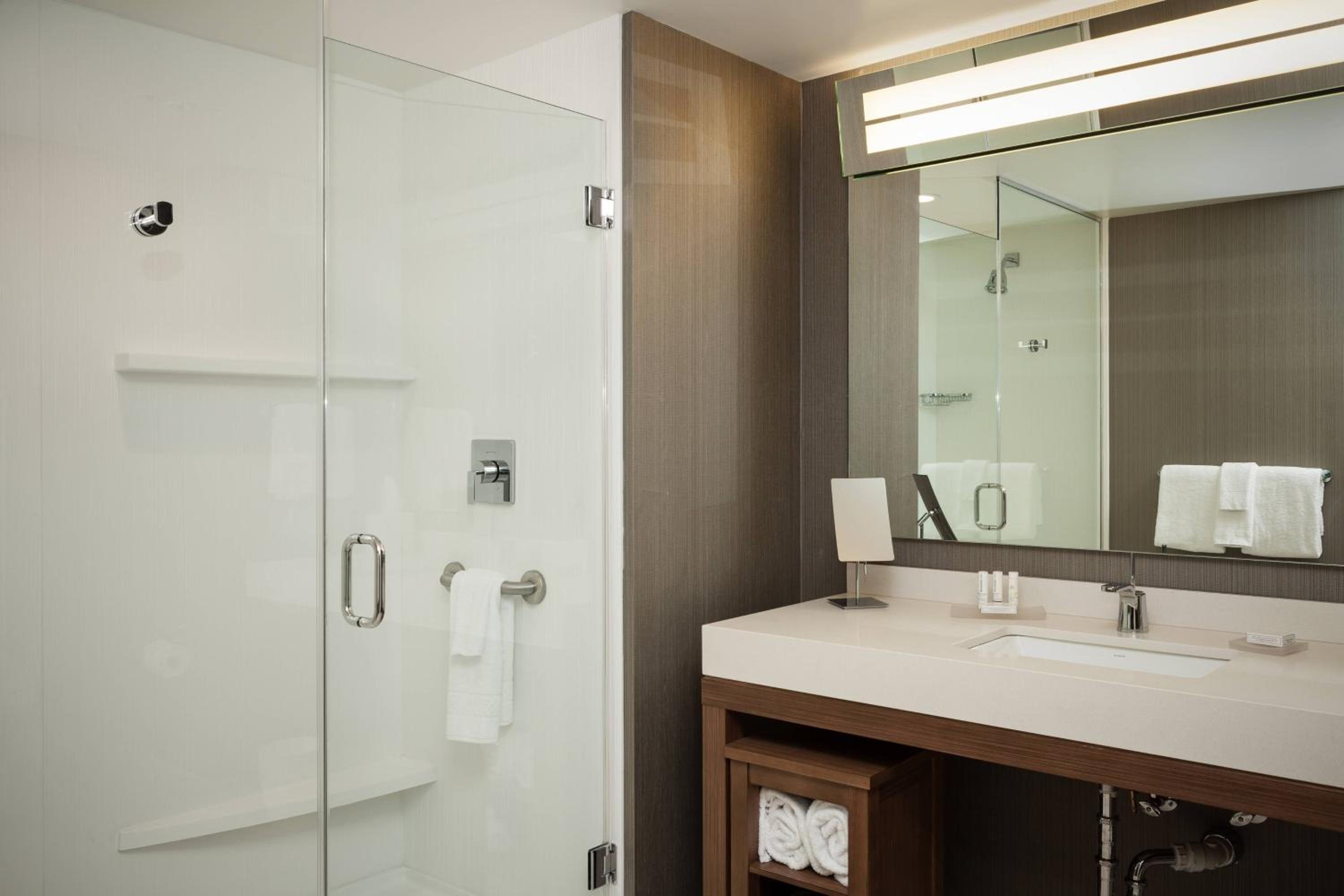 One-Bedroom King Suite with Roll-In Shower and Sofa Bed - Mobility Access/Hearing Accessible photo 1