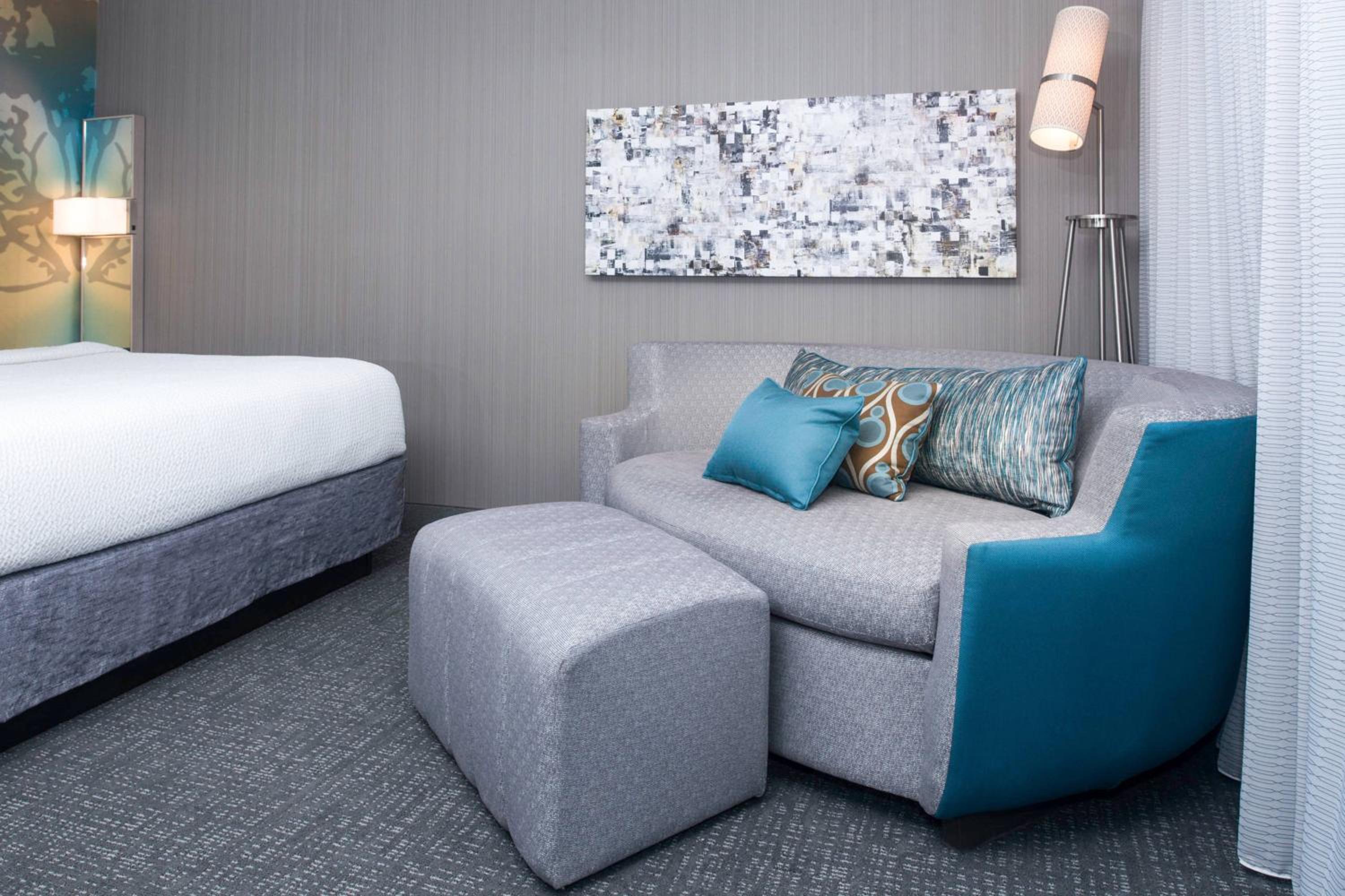 One-Bedroom King Suite with Balcony and Sofa Bed