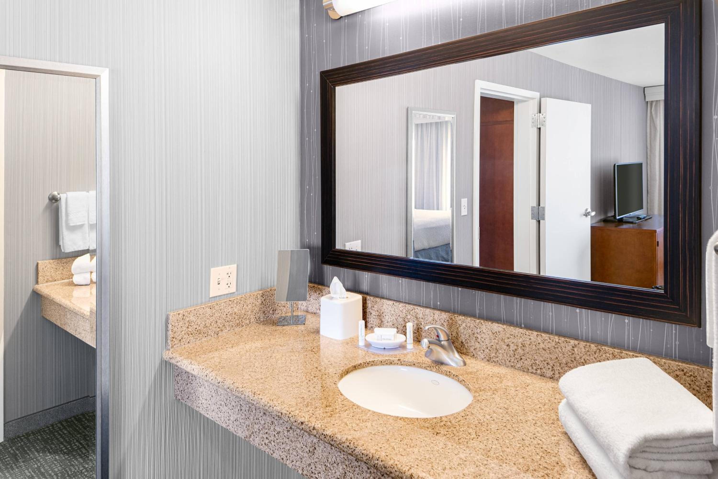 One-Bedroom King Suite with Sofa Bed and Adapted Tub - Mobility and Hearing Accessible - Photo 3