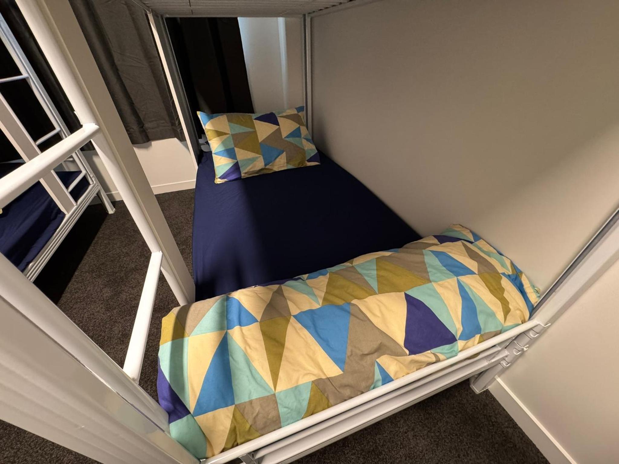 Bed in 4-Bed Male Dormitory Room