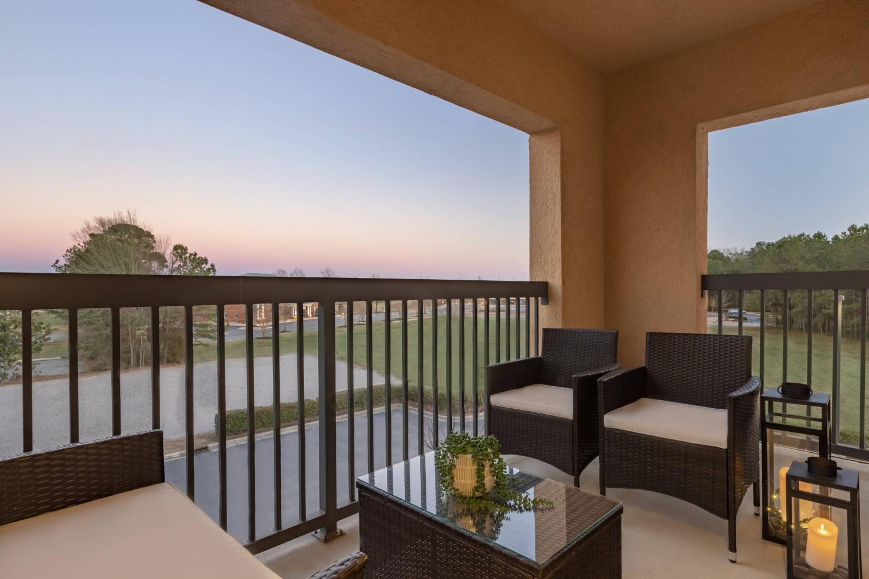 One-Bedroom King Suite with Balcony and Sofa Bed