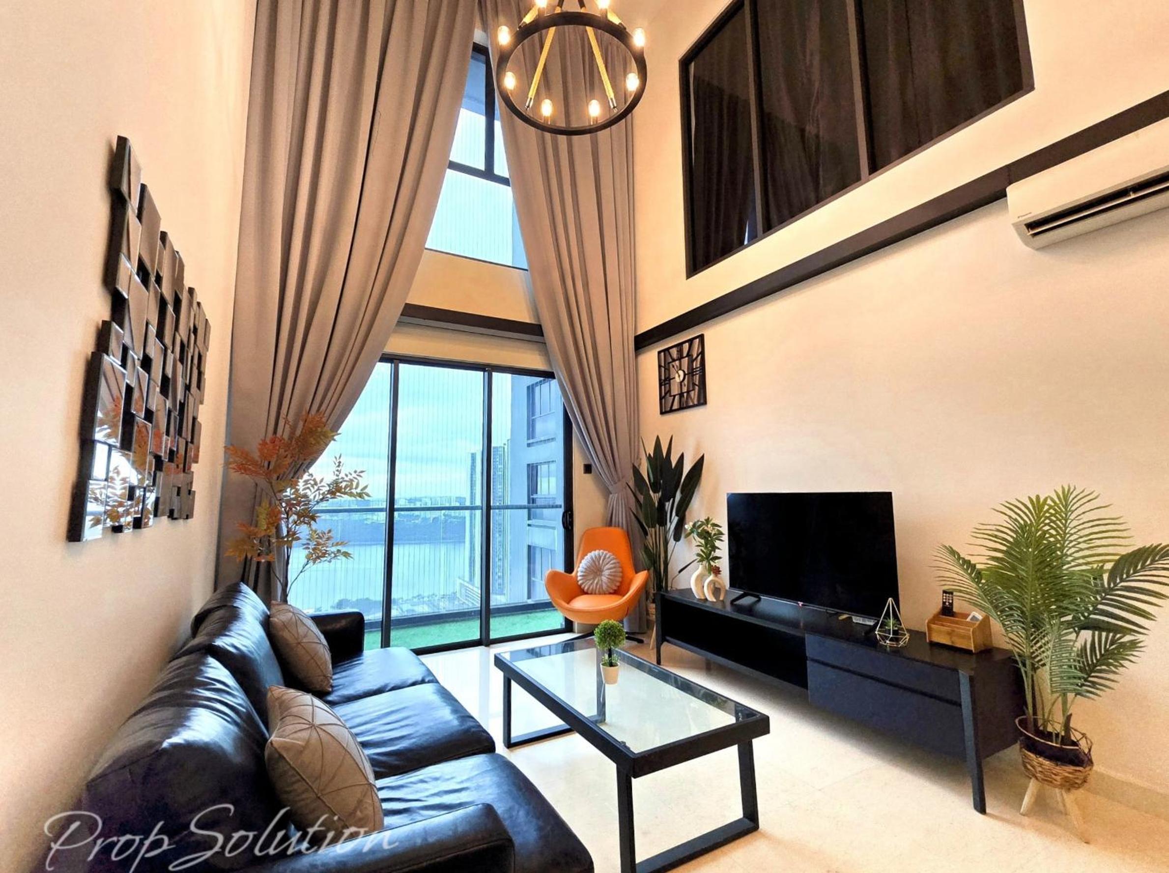 Two-Bedroom Loft Apartment