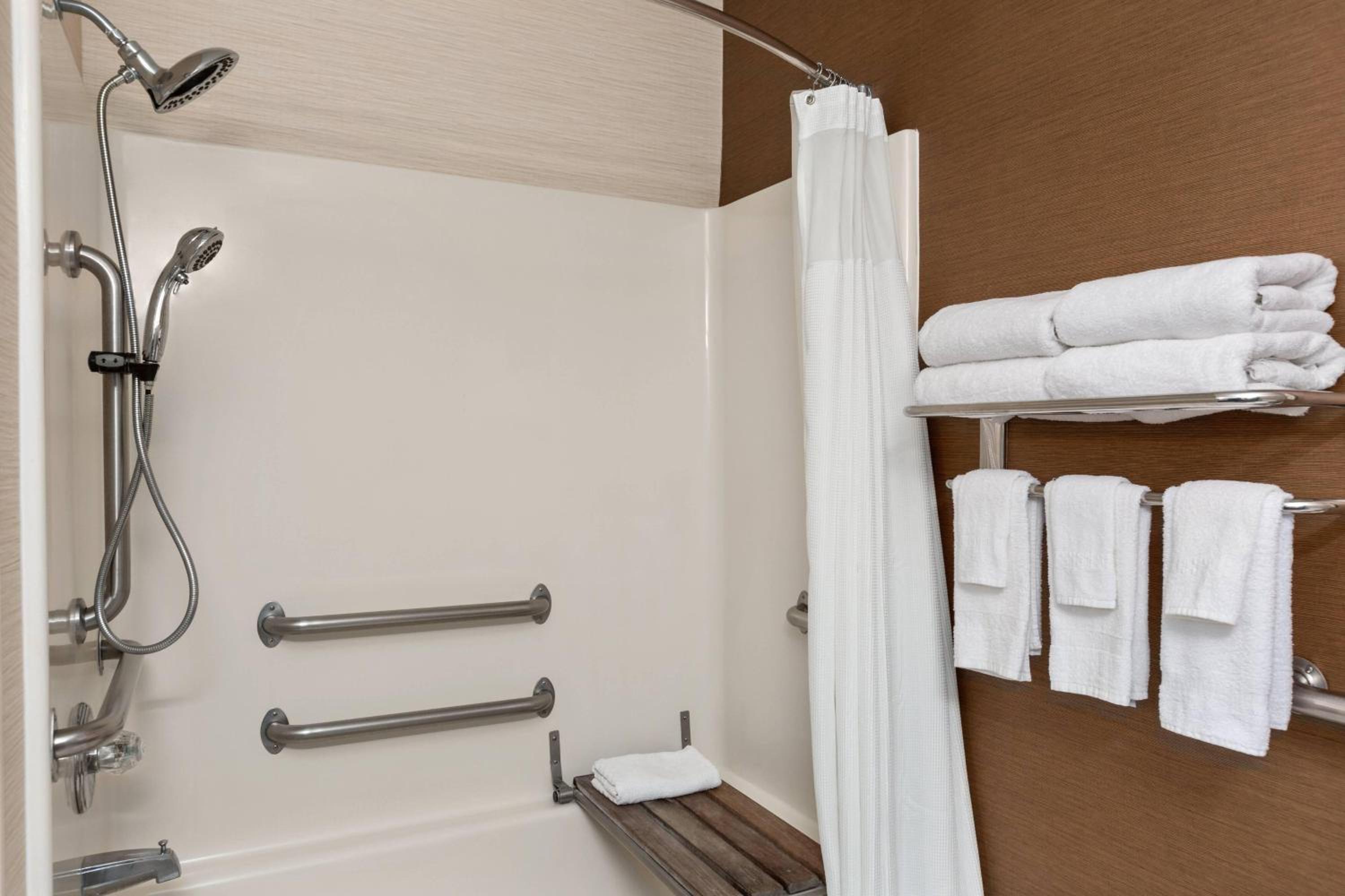 Queen Room - Mobility and Hearing Accessible with Roll-in Shower - Photo 2