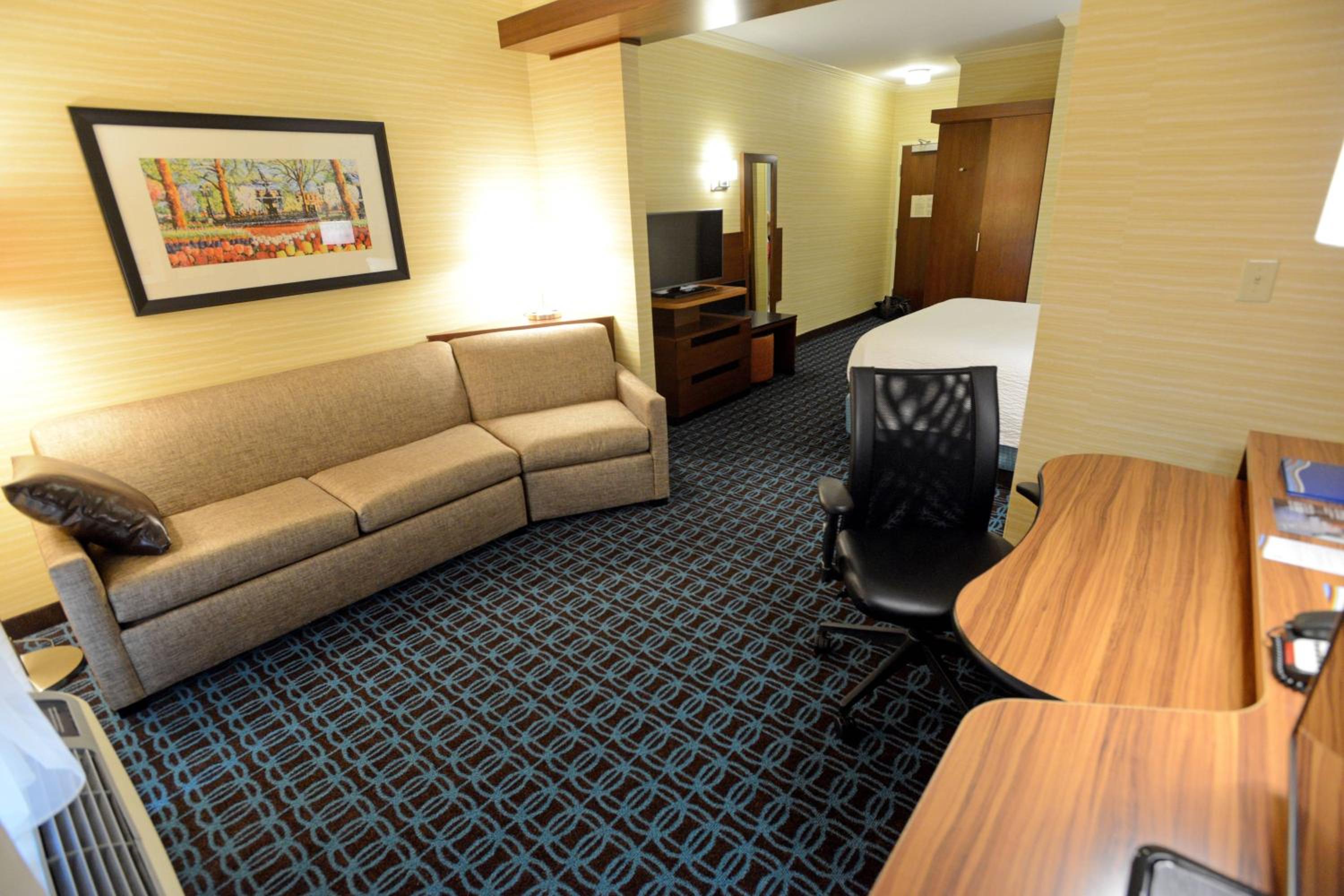 King Suite with Roll-In Shower and Sofa Bed - Mobility Access/Hearing Accessible photo 2