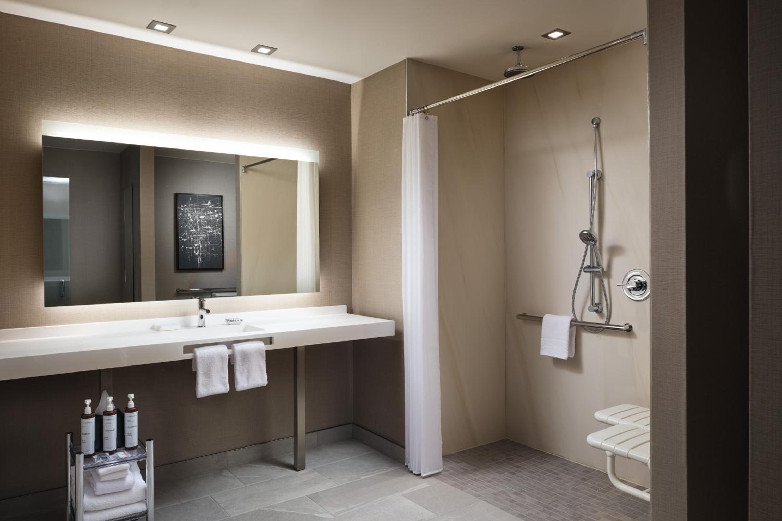 King Suite with Sofa Bed and Roll-in Shower - Mobility Accessible - Photo 1