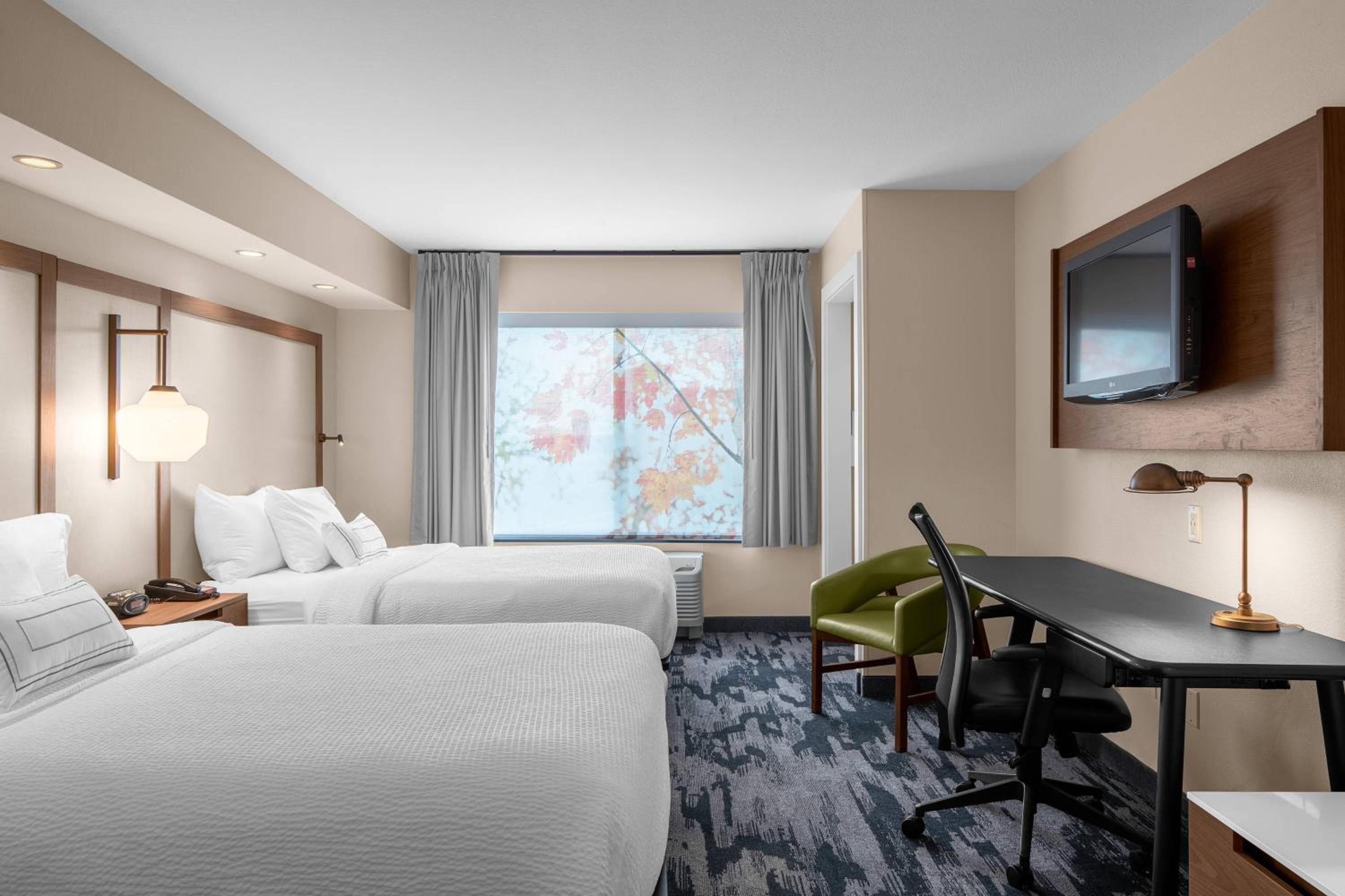 Queen Room with Two Queen Beds - Hearing Accessible photo 1