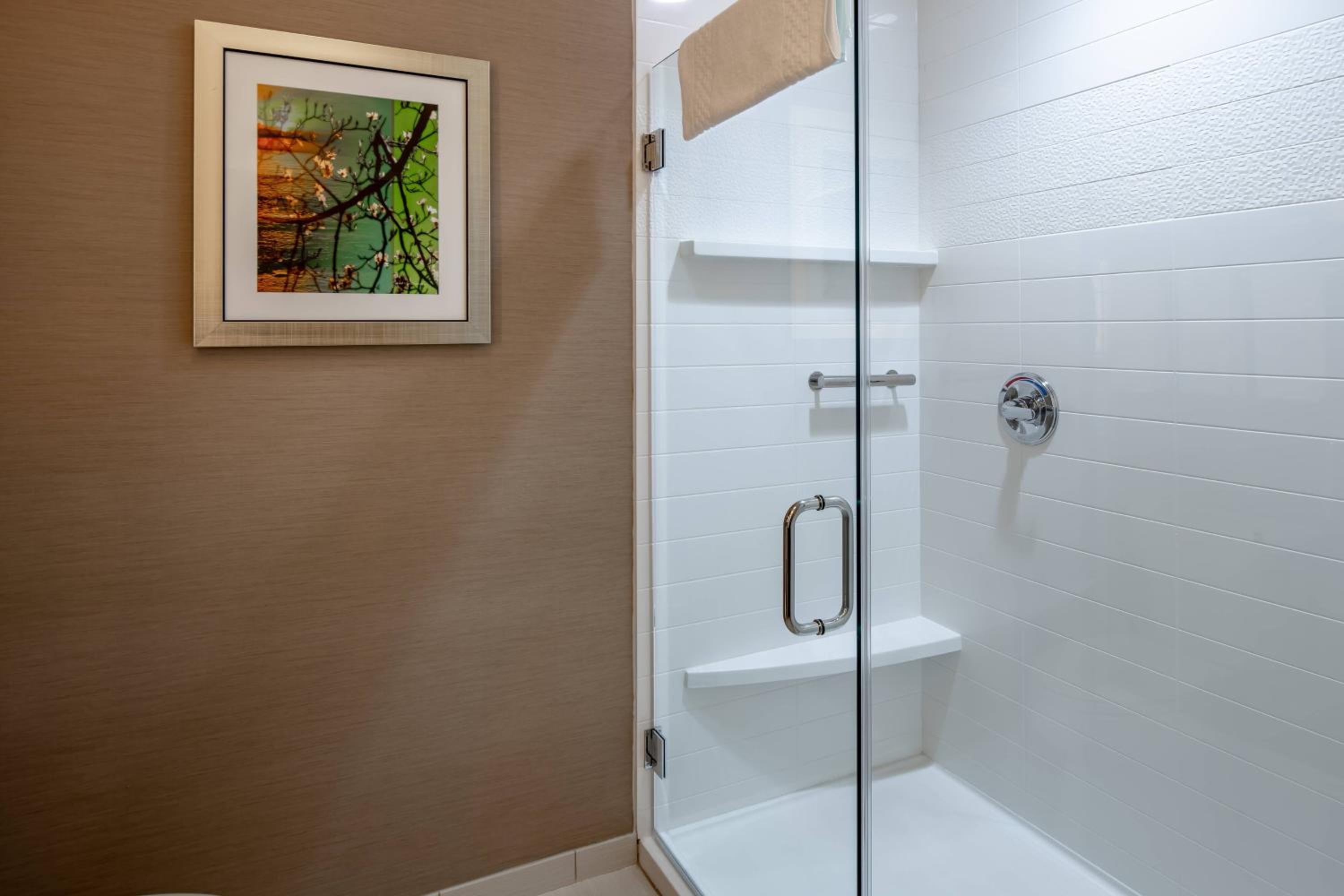 King Room with Roll-in Shower - Mobility Accessible
