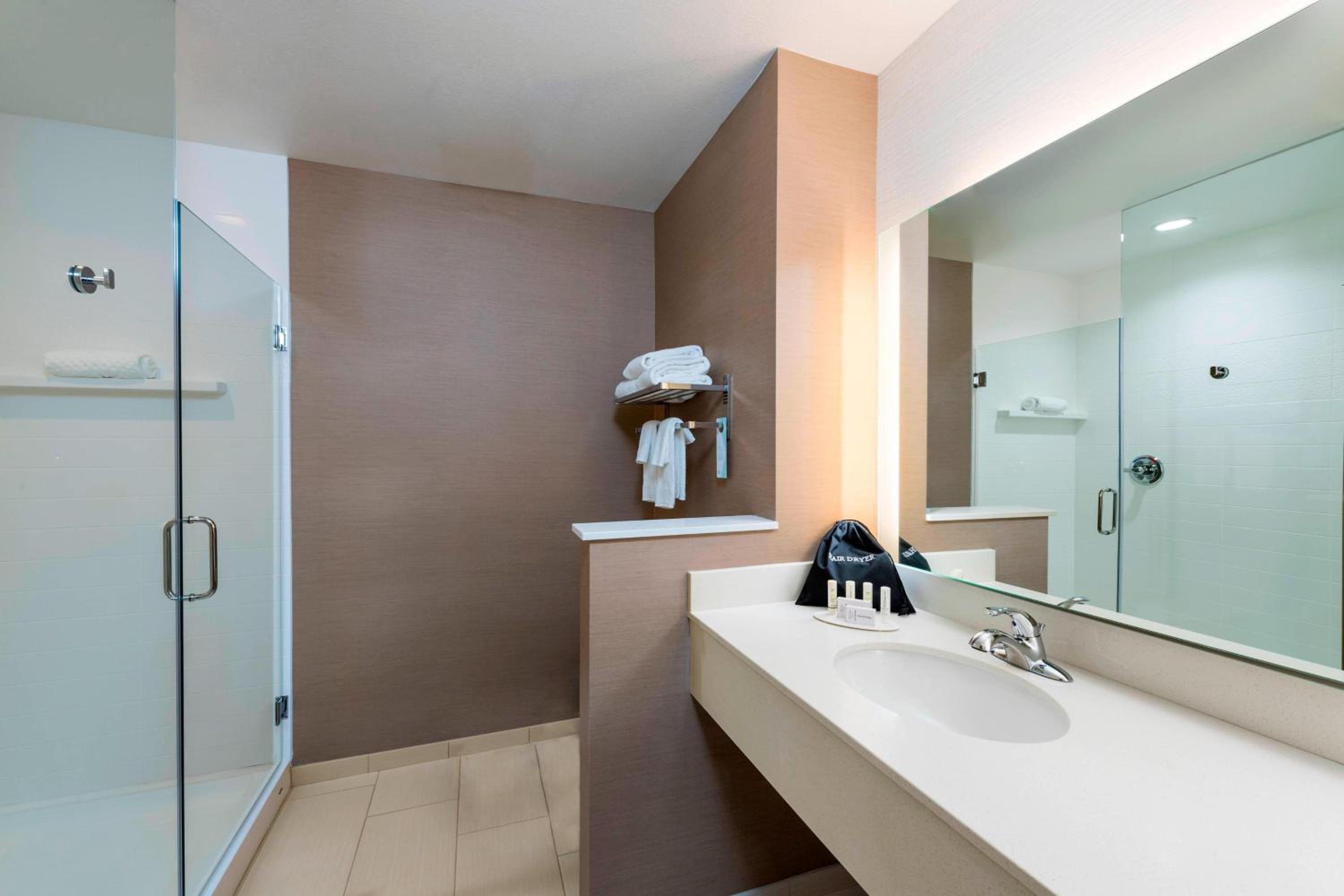 King Suite with Sofa Bed and Roll-in Shower - Mobility and Hearing Accessible