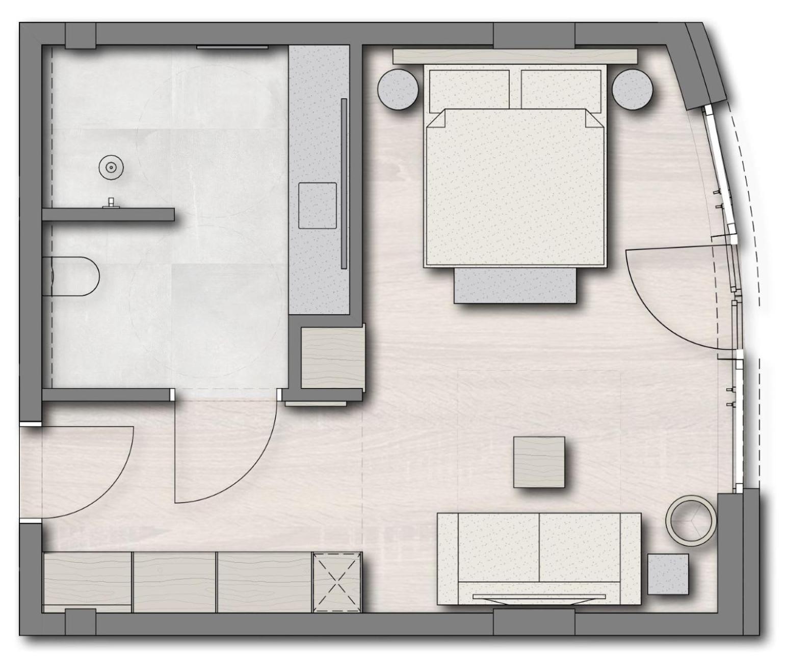 Budget Double Room - Photo 3