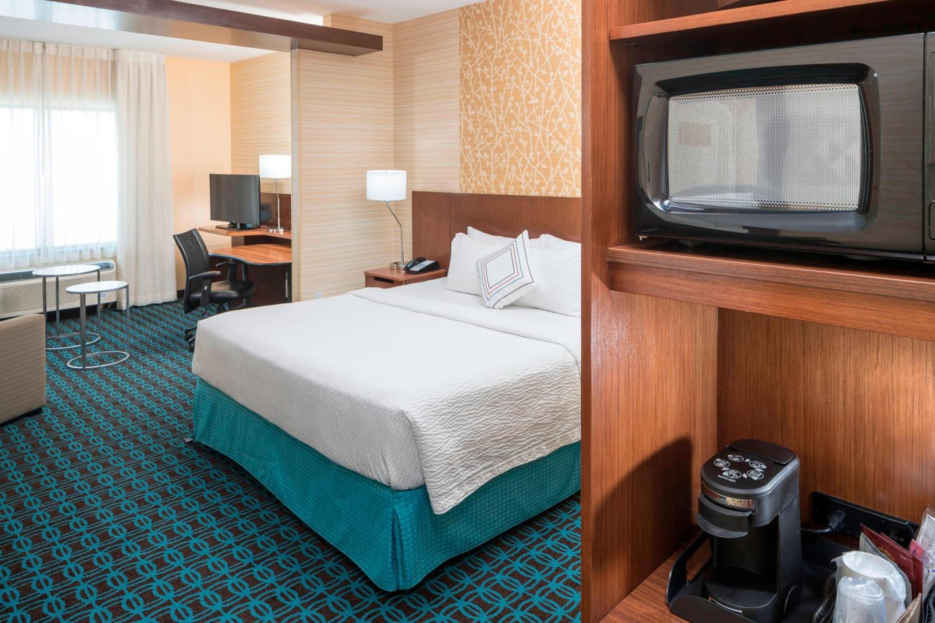 King Suite with Roll-In Shower and Sofa Bed - Mobility Access/Hearing Accessible
