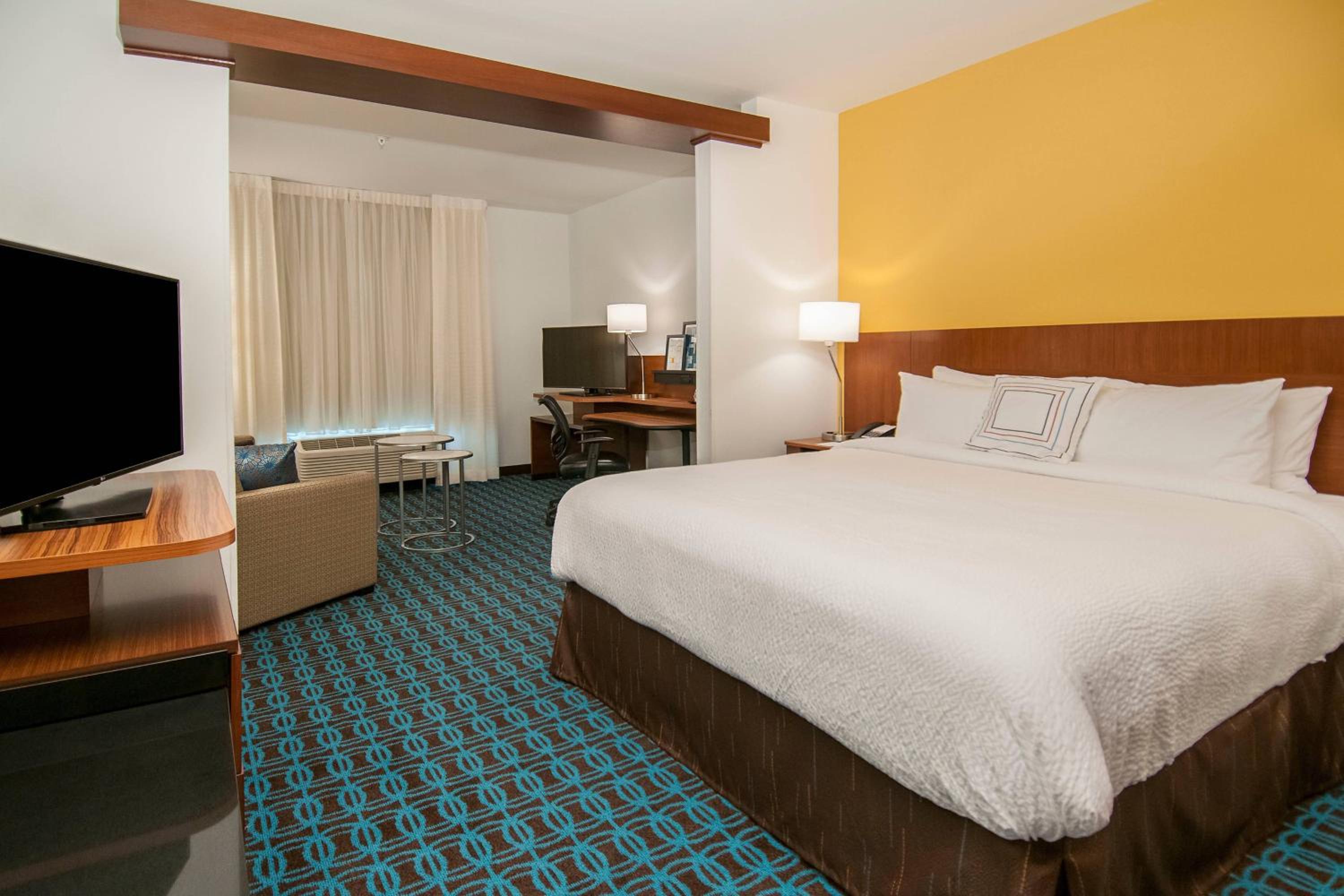 King Suite with Sofa Bed and Roll-in Shower - Mobility and Hearing Accessible - Photo 2