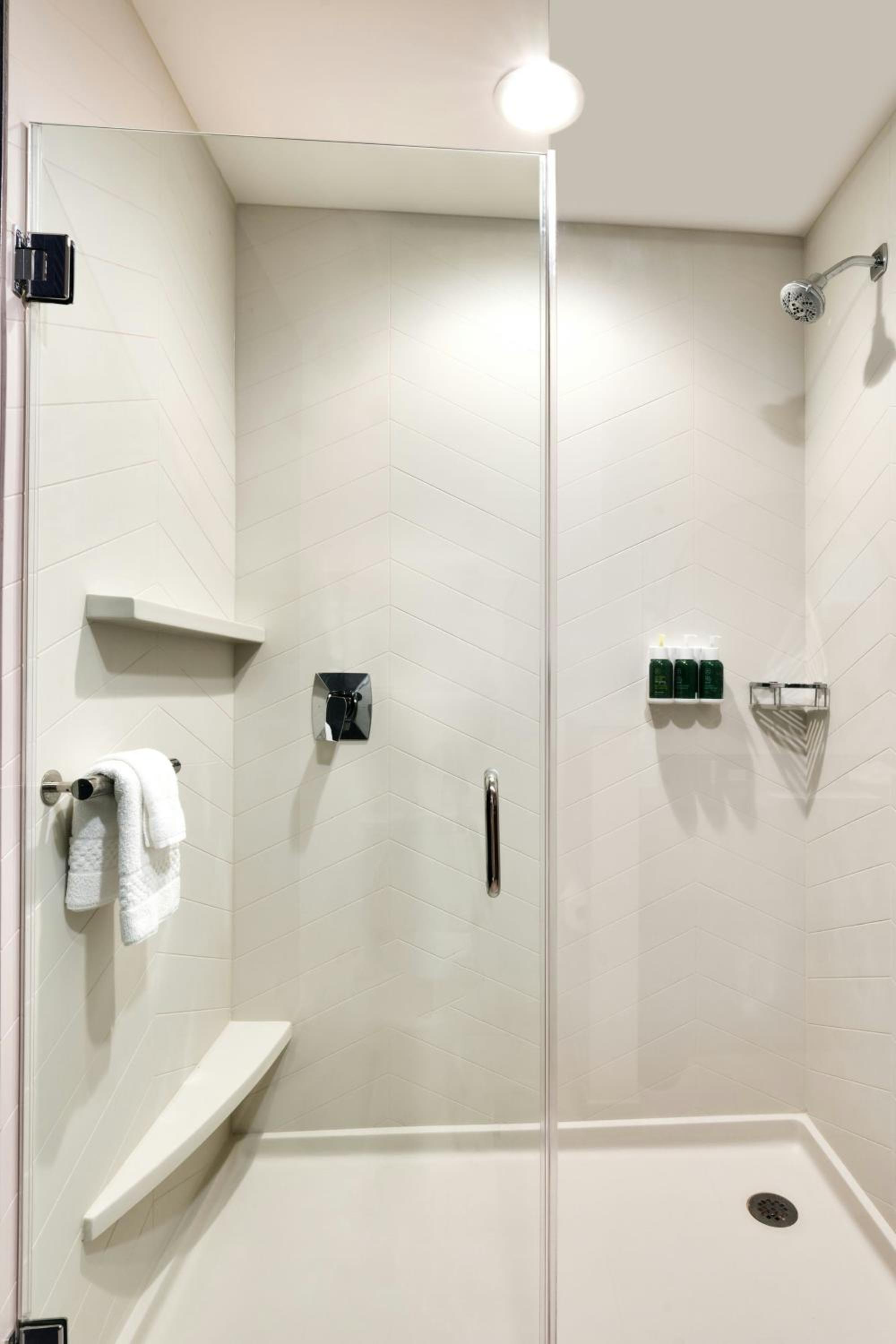 King Room with Roll-in Shower - Mobility and Hearing Accessible