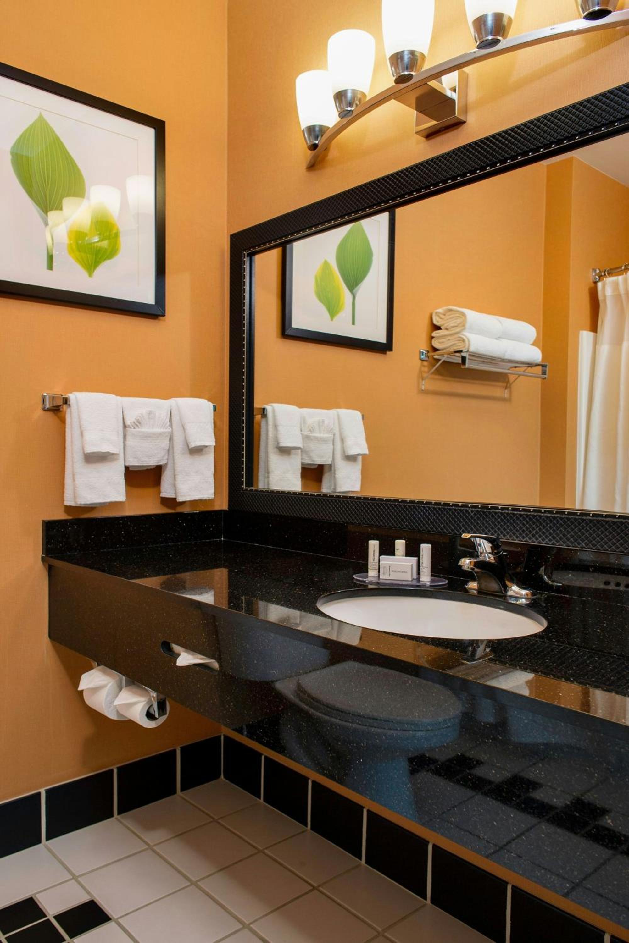 Queen Room with Two Queen Beds and Roll-in Shower - Mobility and Hearing Accessible