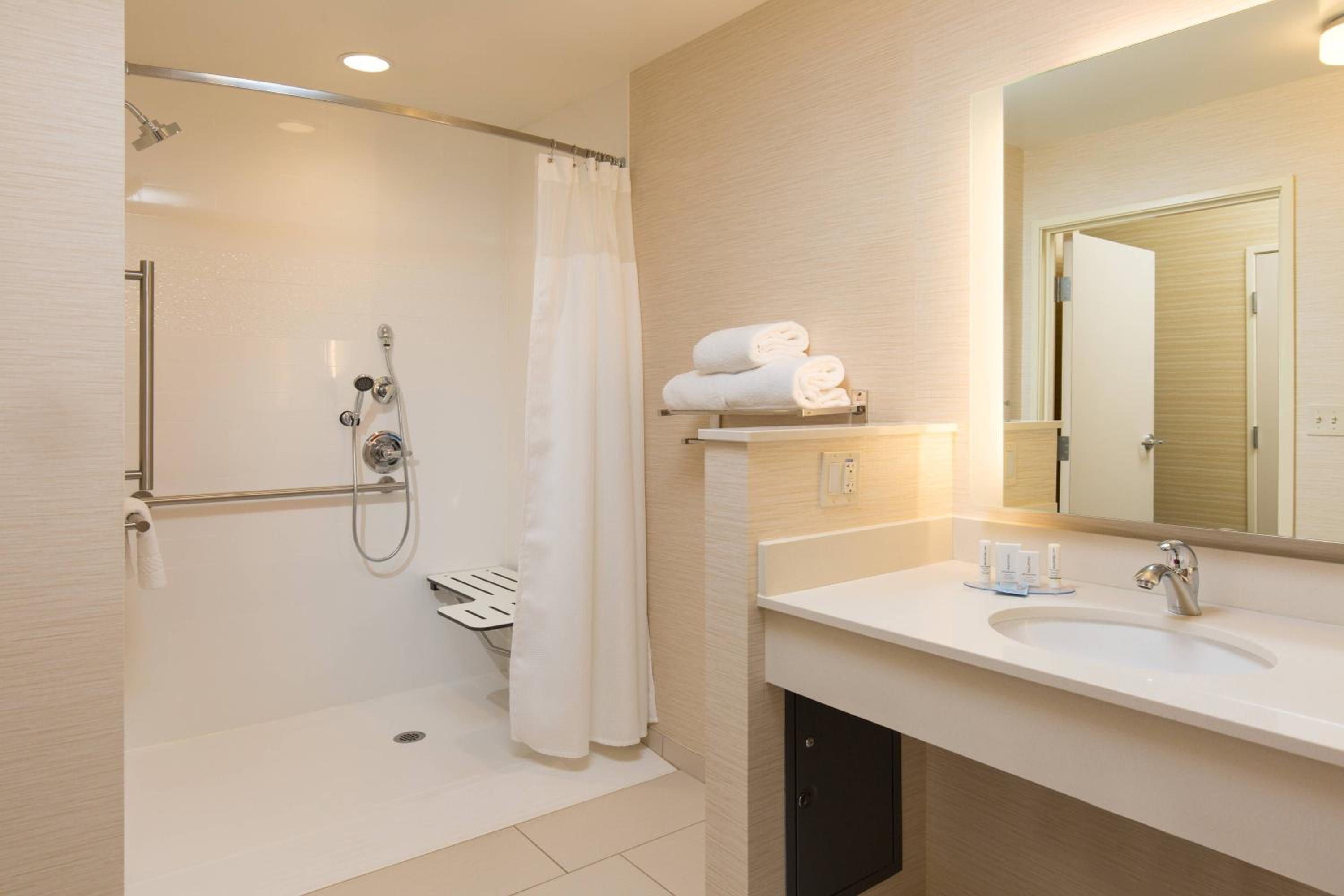 King Studio - Mobility Accessible with Roll-In Shower