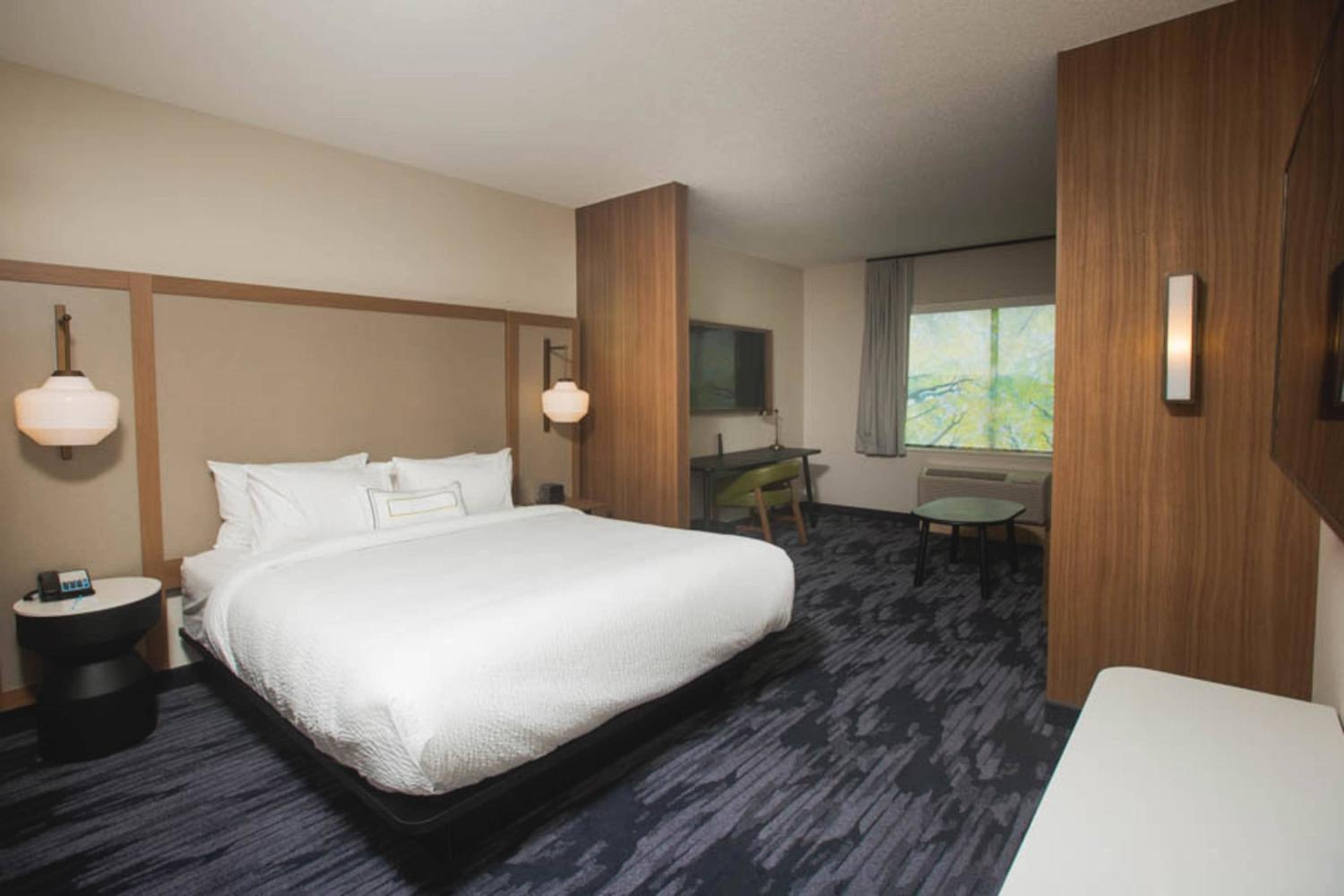 King Suite with Sofa Bed and Roll-in Shower - Mobility and Hearing Accessible