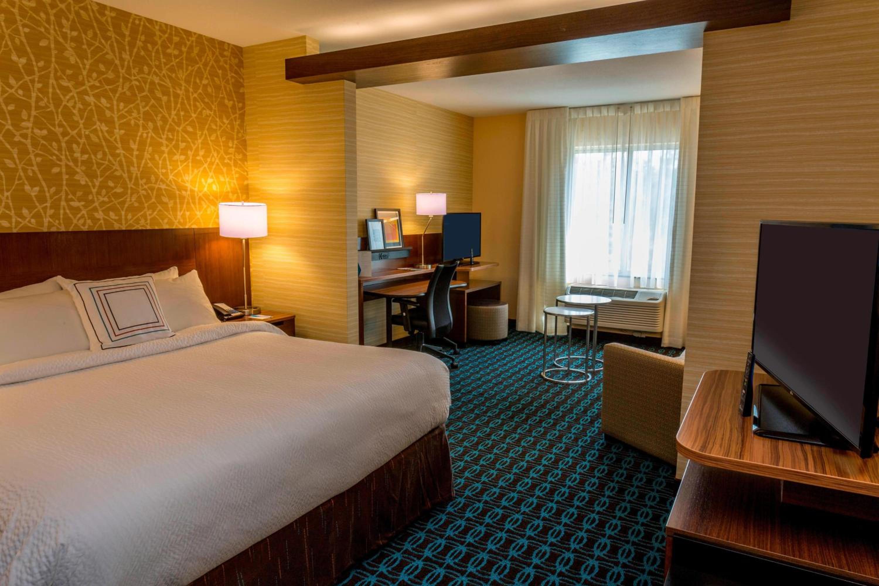 King Suite with Sofa Bed and Roll-in Shower - Mobility and Hearing Accessible