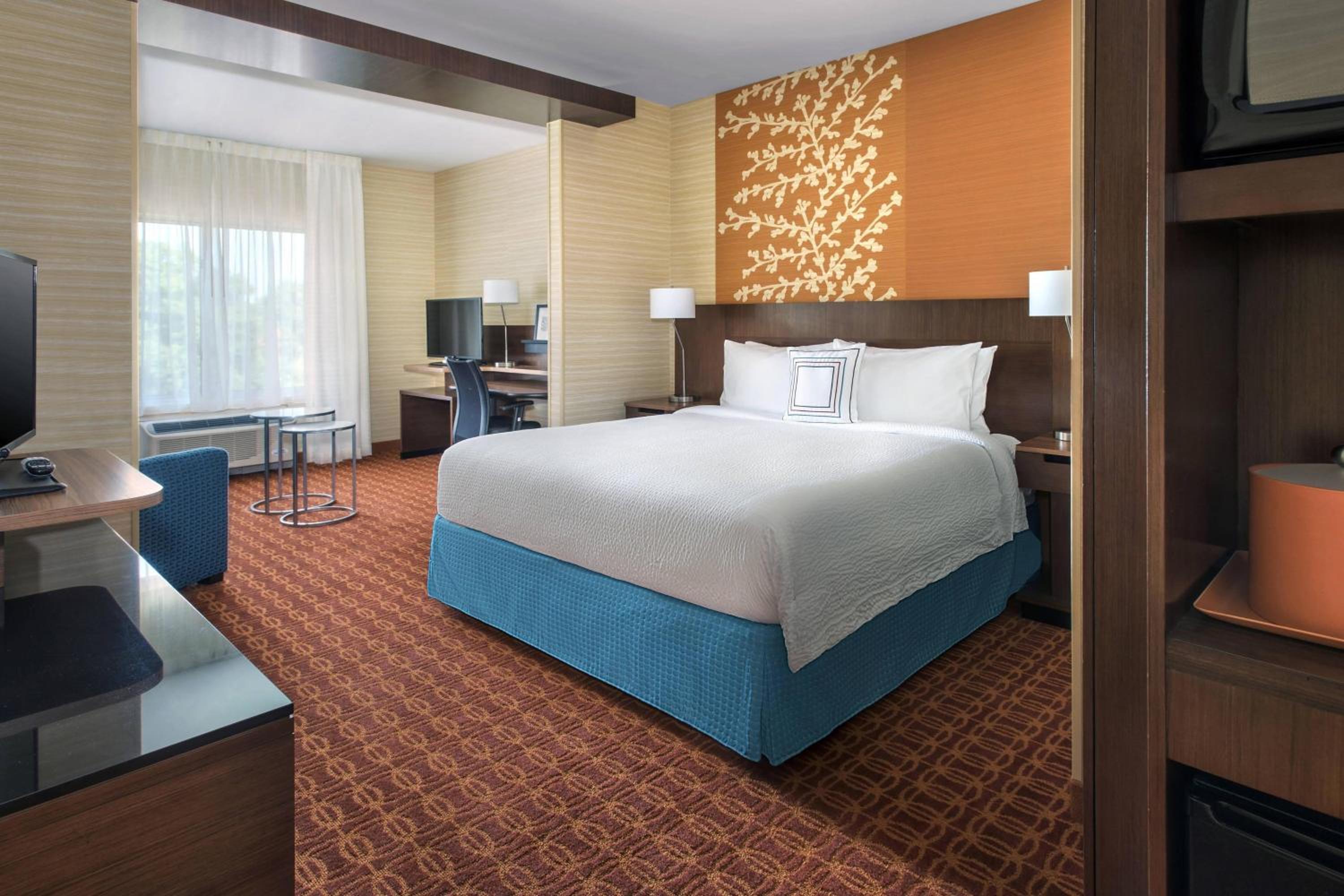 One-Bedroom King Suite with Landscape View, Roll-In Shower, Transfer Shower and Sofa Bed - Mobility Access/Hearing Accessible photo 1