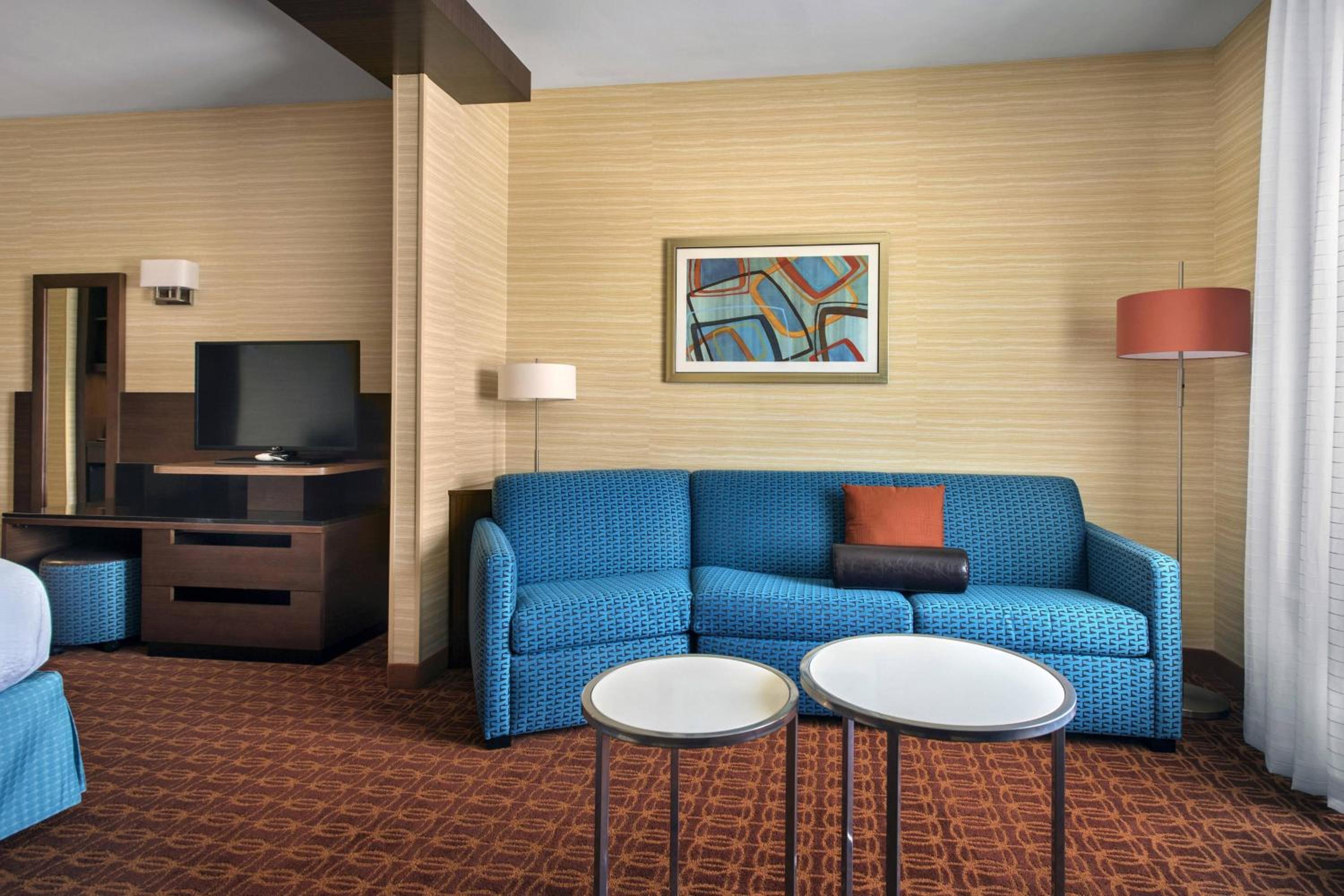 One-Bedroom King Suite with Landscape View, Roll-In Shower, Transfer Shower and Sofa Bed - Mobility Access/Hearing Accessible photo 2