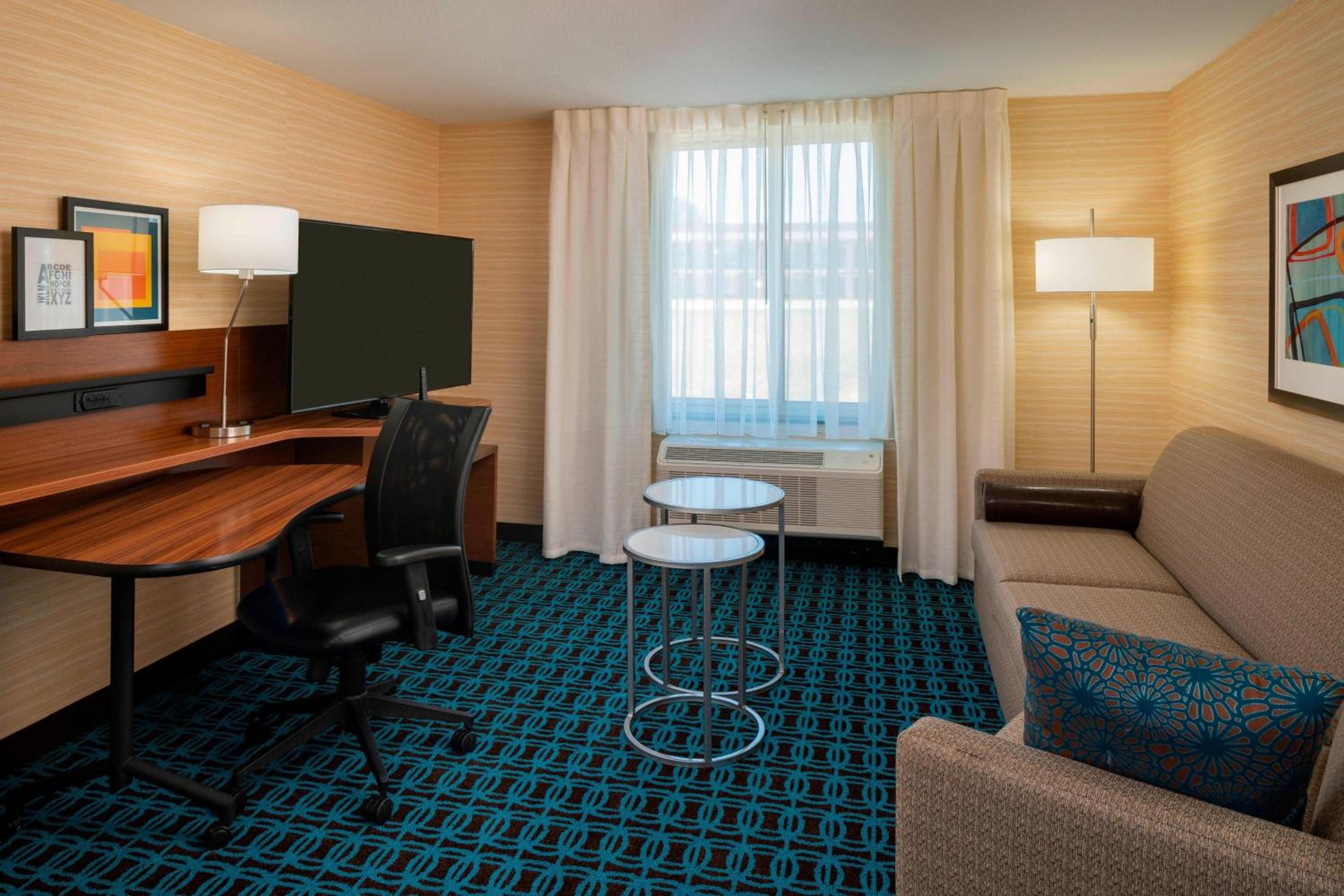 King Suite with Sofa Bed and Roll-in Shower - Mobility and Hearing Accessible