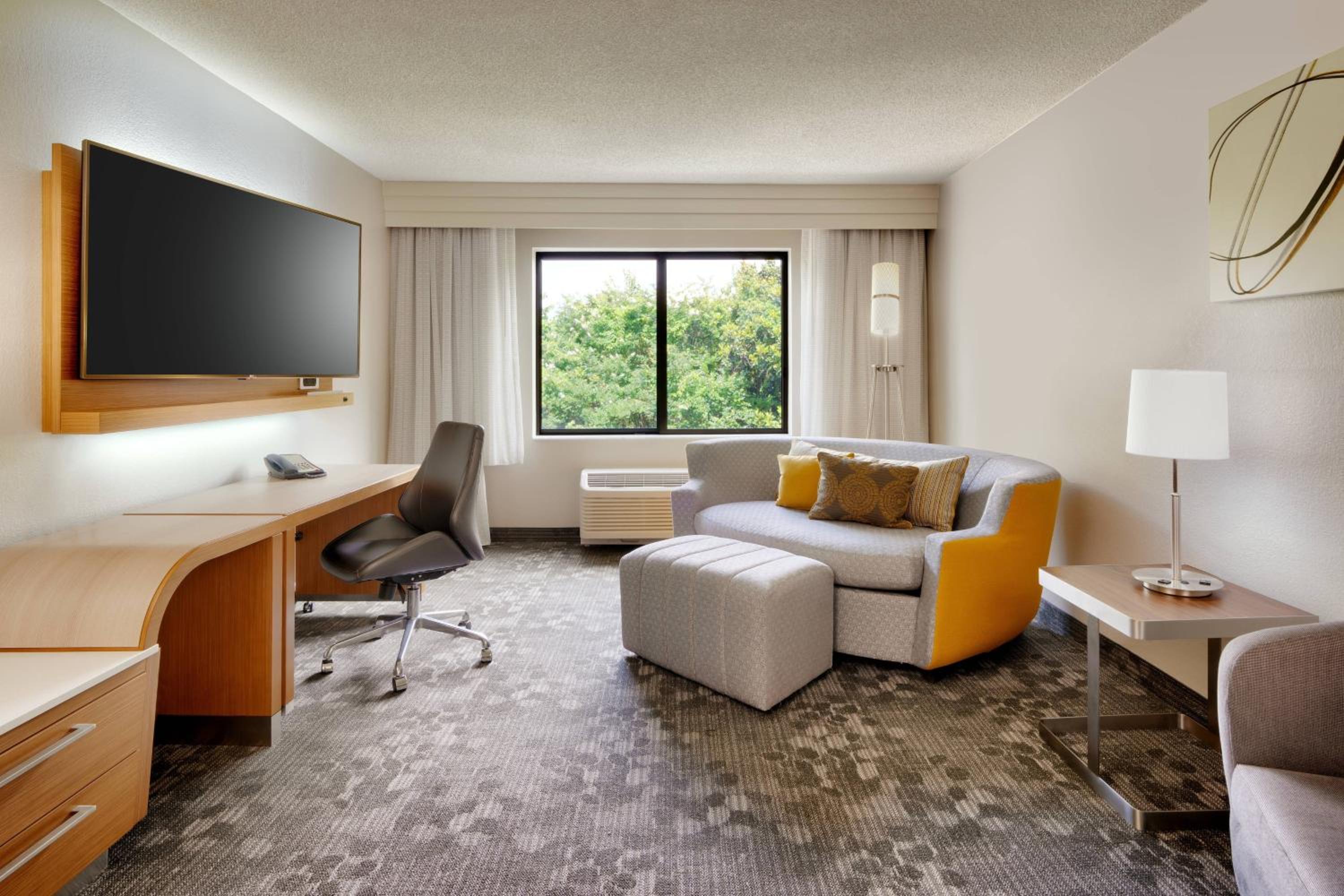 One-Bedroom King Suite with Two Sofa Beds and Roll-In Shower - Mobility/Hearing Accessible