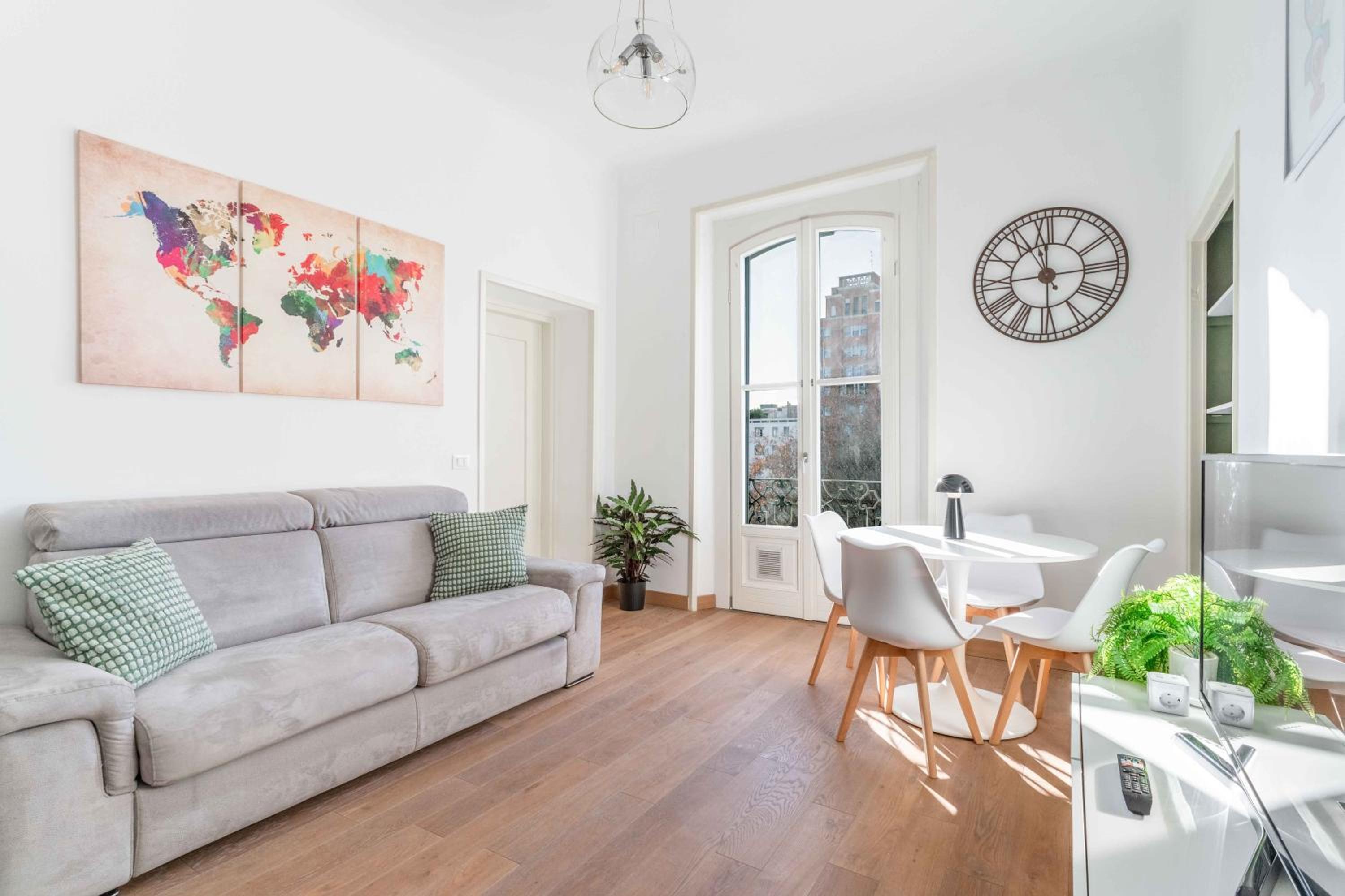 Deluxe One-Bedroom Apartment with City View